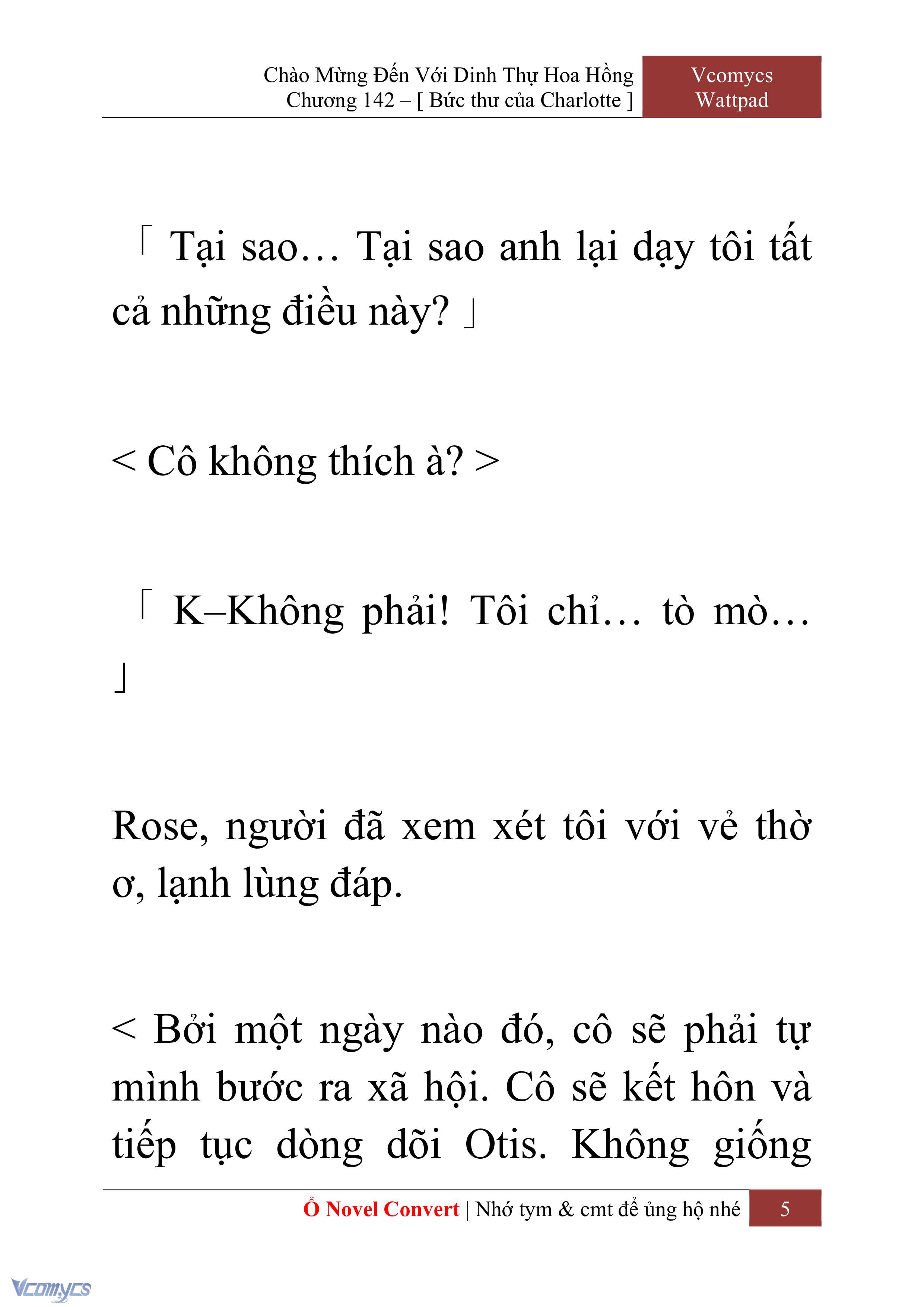 [Novel] Chào Mừng Đến Với Dinh Thự Hoa Hồng Chap 142 - Trang 2