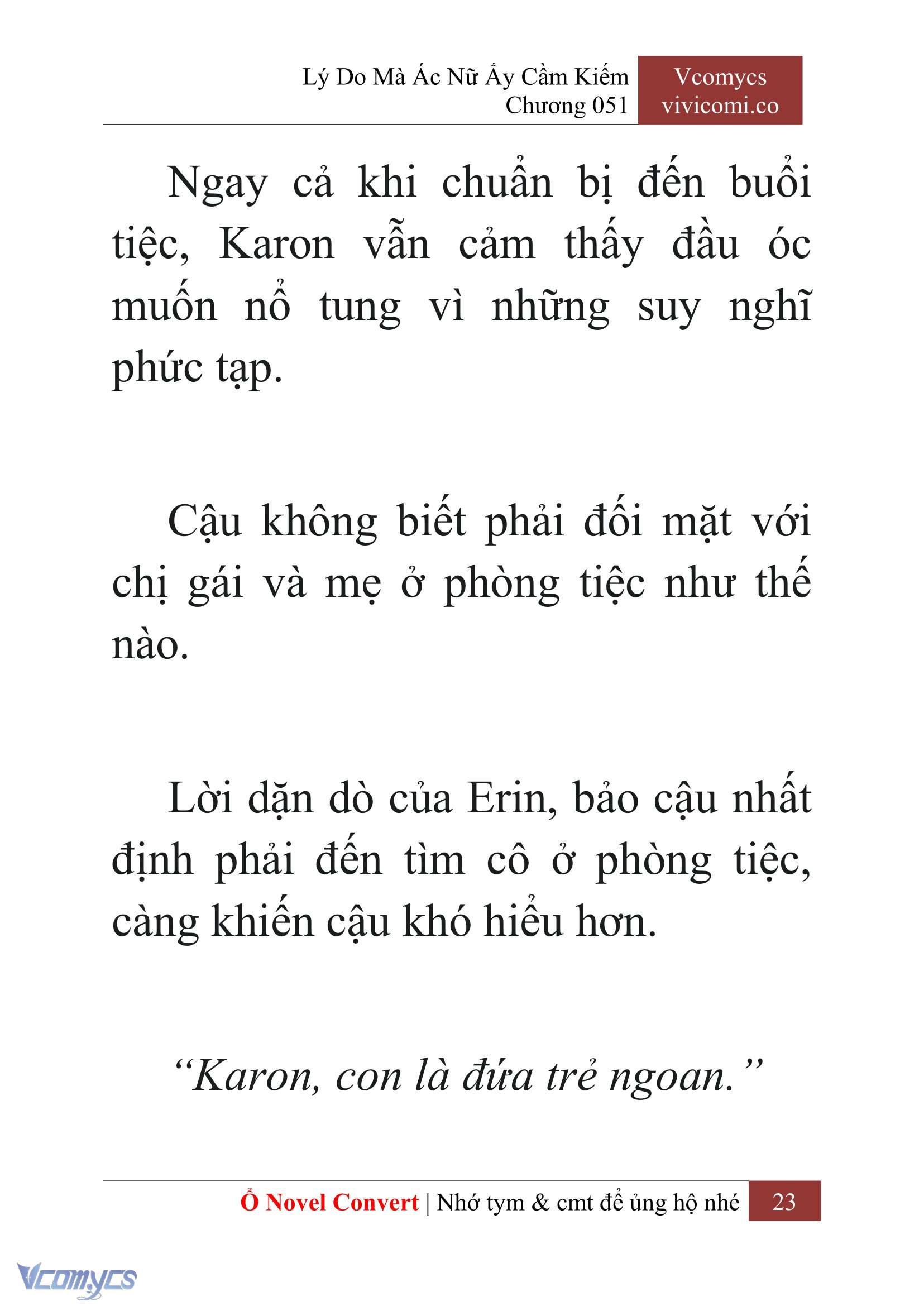 [Novel] Lý Do Mà Ác Nữ Ấy Cầm Kiếm Chap 51 - Trang 2