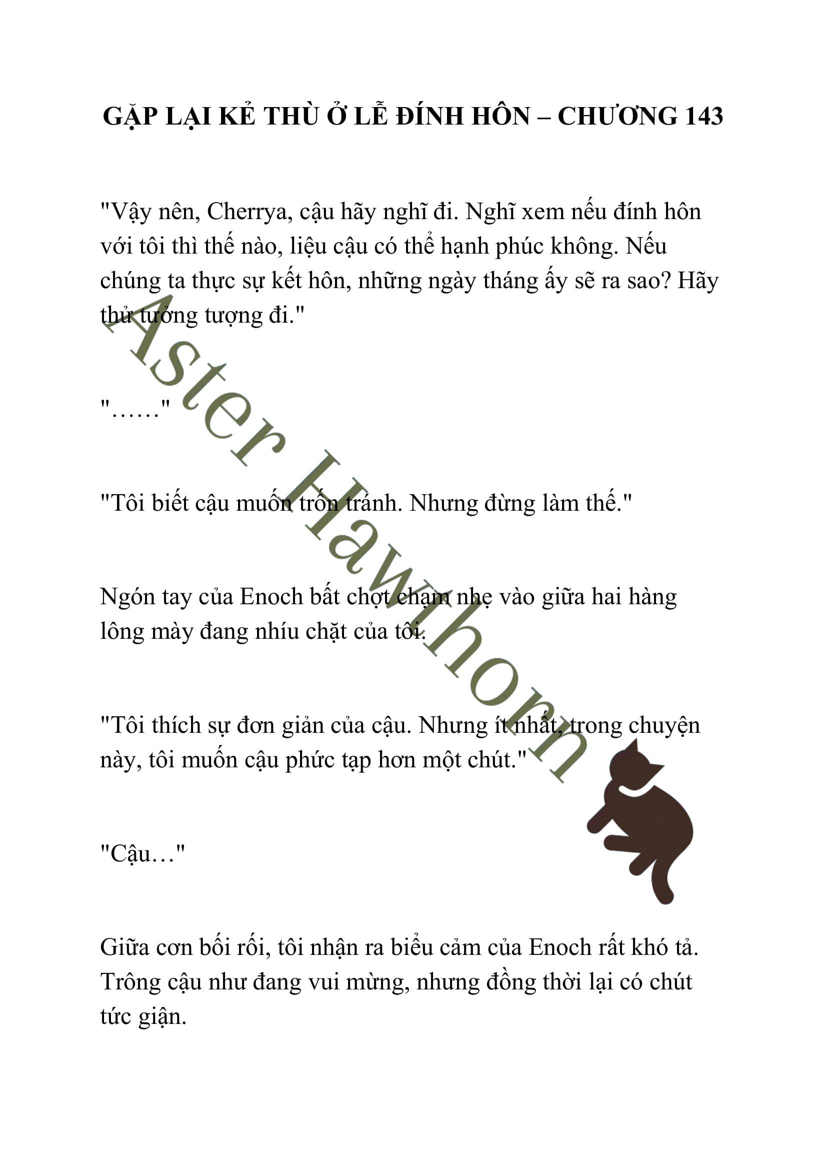 [NOVEL] Gặp Lại Kẻ Thù Ở Lễ Đính Hôn Chap 143 - Trang 2