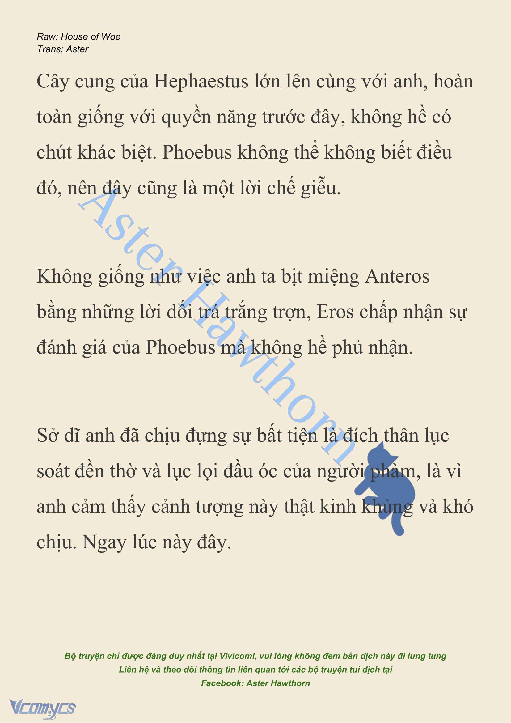 [NOVEL] Dành Cho Các Nữ Thần: Dành cho Psyche Chap 13 - Trang 2