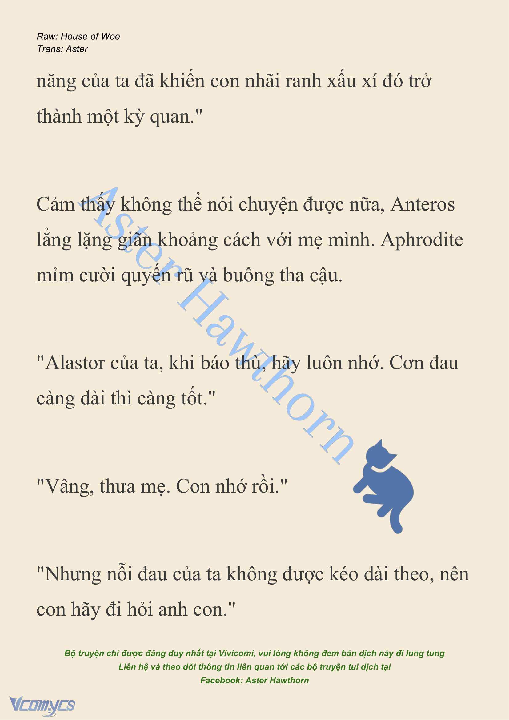 [NOVEL] Dành Cho Các Nữ Thần: Dành cho Psyche Chap 9 - Trang 2