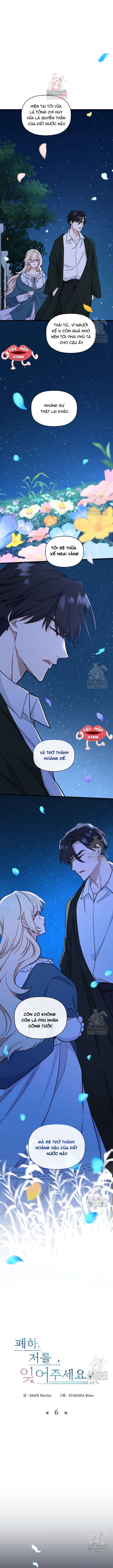 Bệ Hạ, Xin Hãy Quên Tôi Đi Chap 6 - Next Chap 7