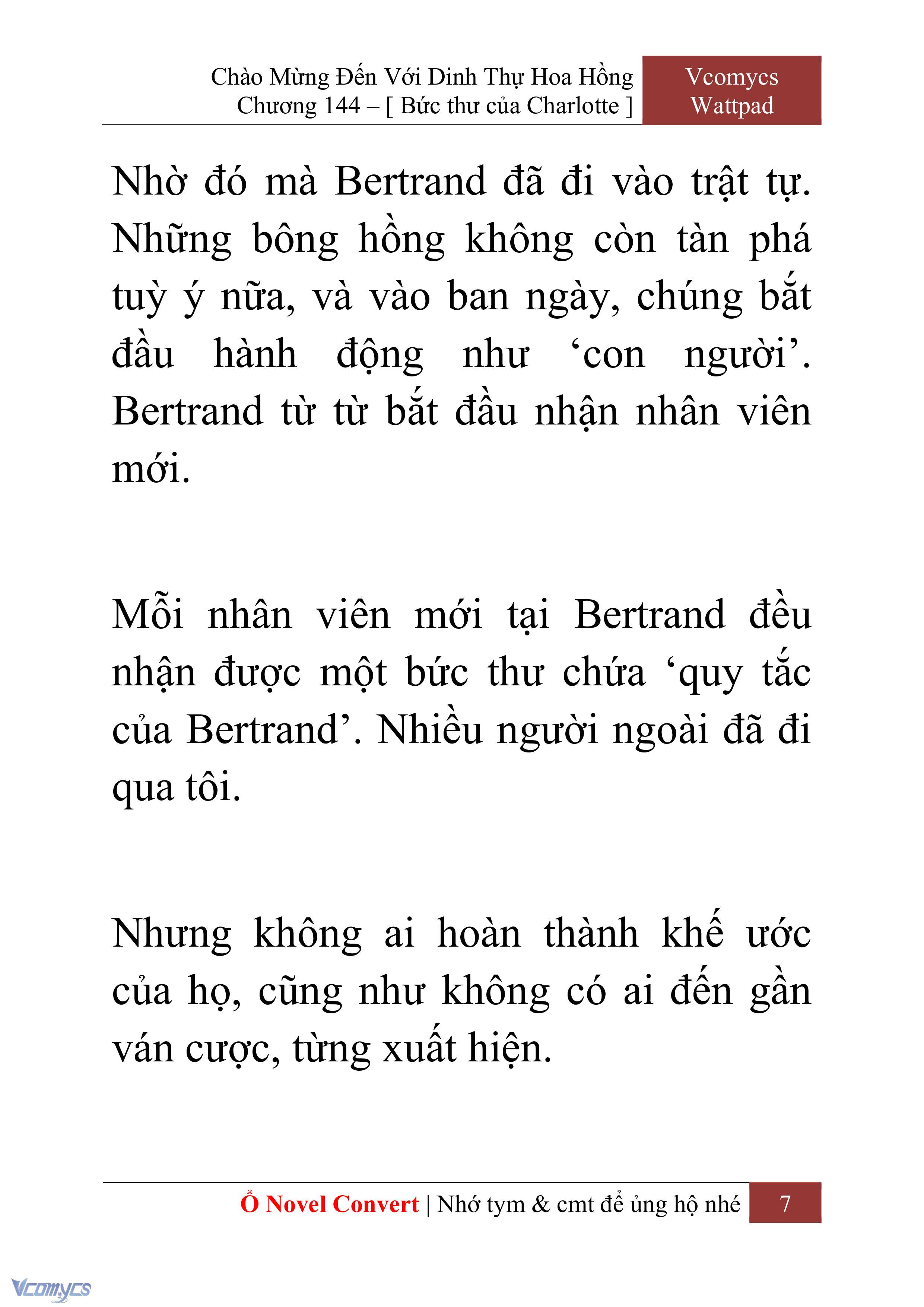 [Novel] Chào Mừng Đến Với Dinh Thự Hoa Hồng Chap 144 - Trang 2