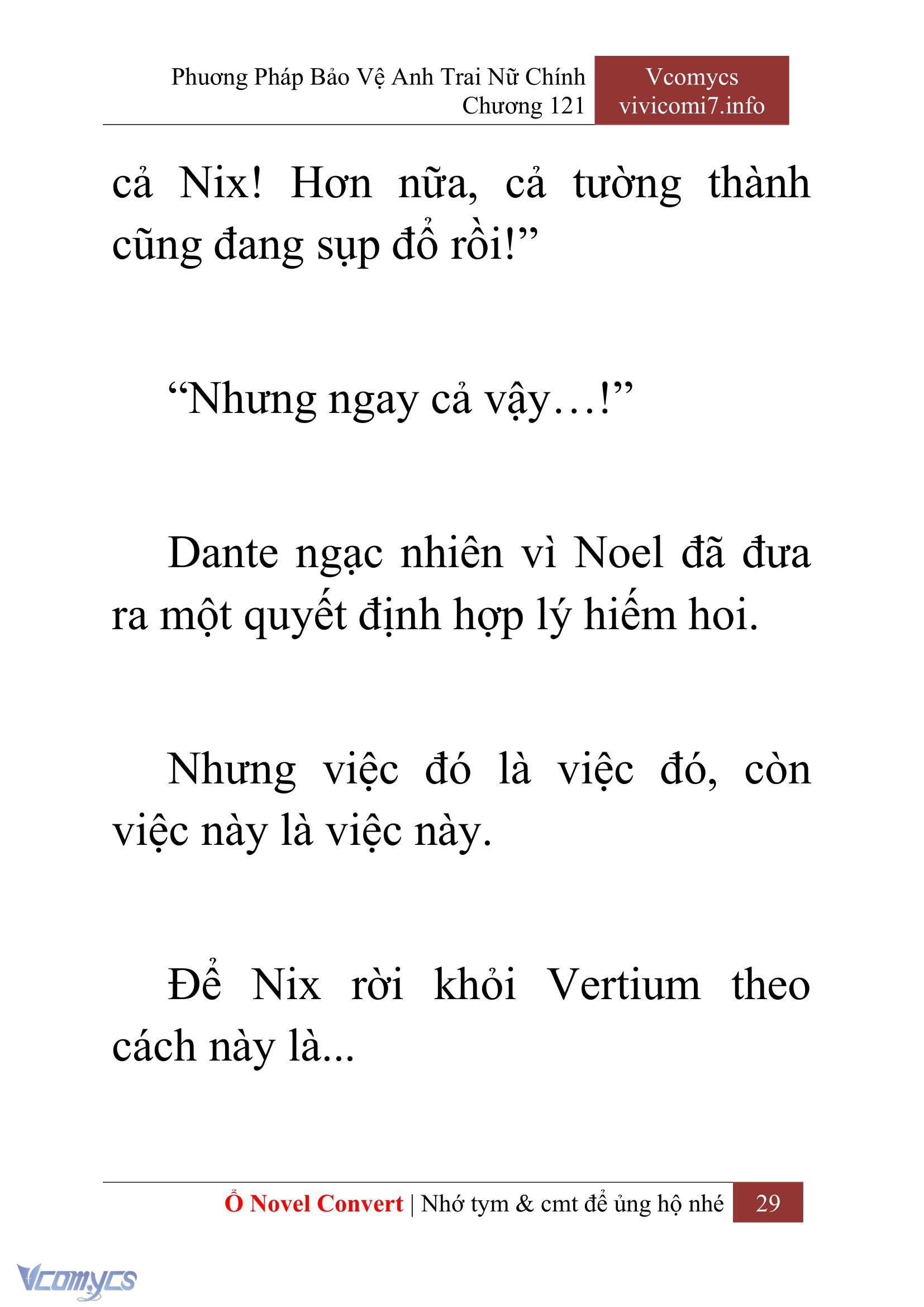 [Novel] Phương Pháp Bảo Vệ Anh Trai Nữ Chính Chap 121 - Trang 2