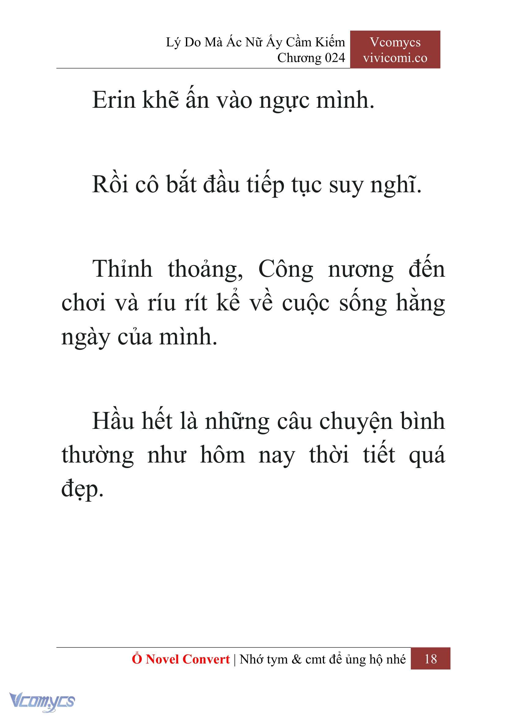 [Novel] Lý Do Mà Ác Nữ Ấy Cầm Kiếm Chap 24 - Trang 2