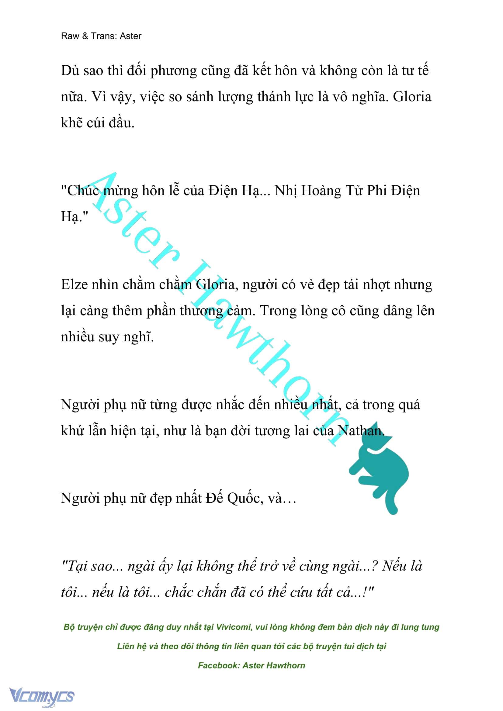 [NOVEL] Anh Hùng Khao Khát Sự Sa Ngã Của Thánh Nữ Chap 75 - Trang 2