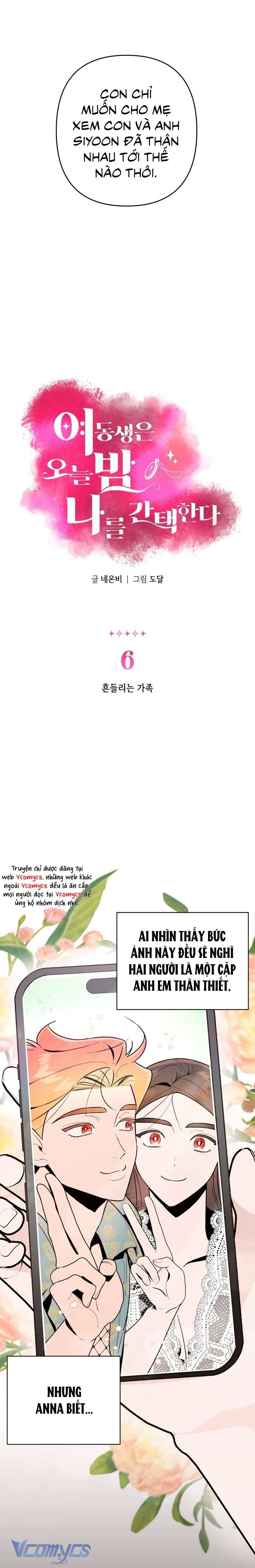 Tối Nay Tôi Là Người Được Cô Ấy Chọn Chap 6 - Trang 3