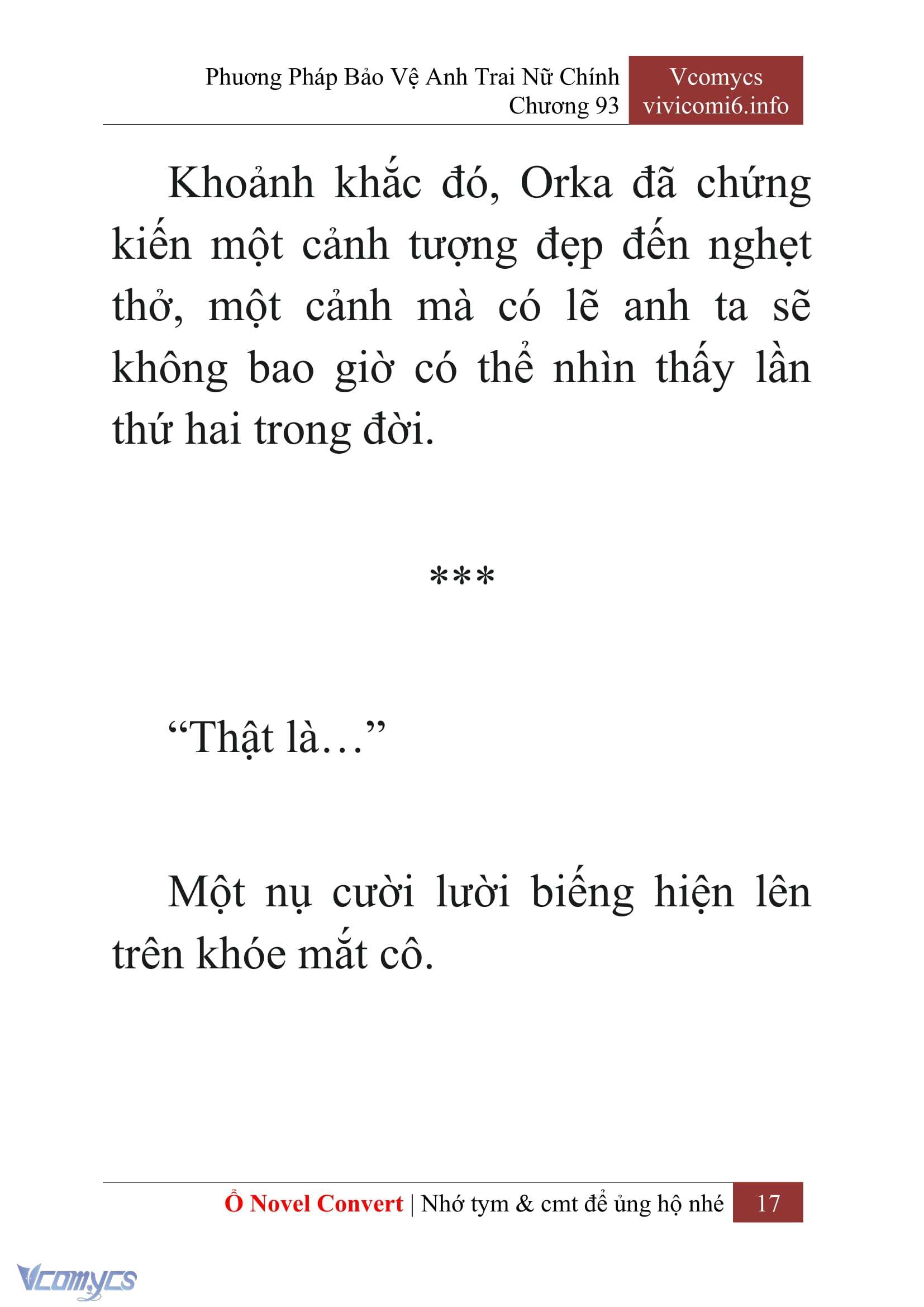 [Novel] Phương Pháp Bảo Vệ Anh Trai Nữ Chính Chap 93 - Trang 2