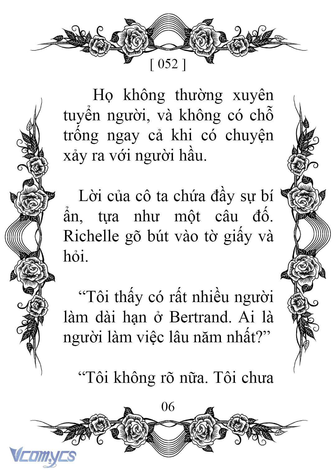 [Novel] Chào Mừng Đến Với Dinh Thự Hoa Hồng Chap 52 - Trang 2