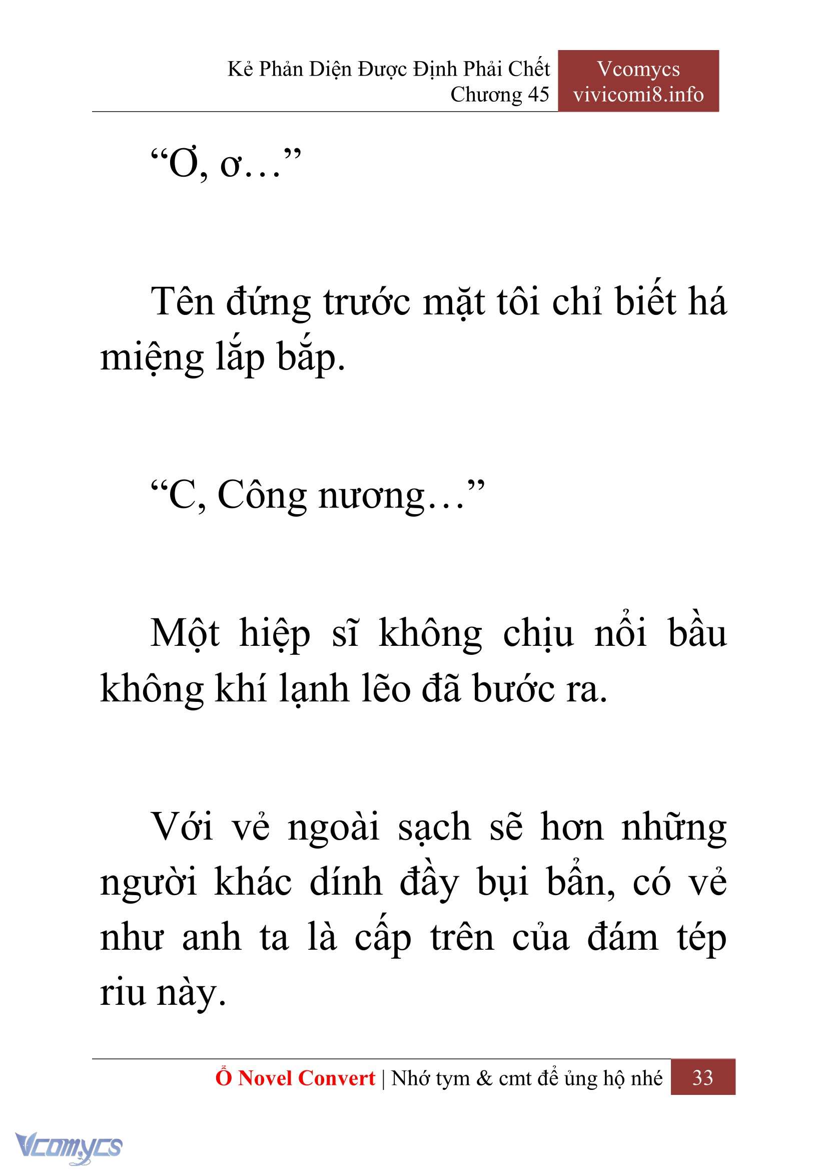 [Novel] Kẻ Phản Diện Được Định Phải Chết Chap 45 - Trang 2