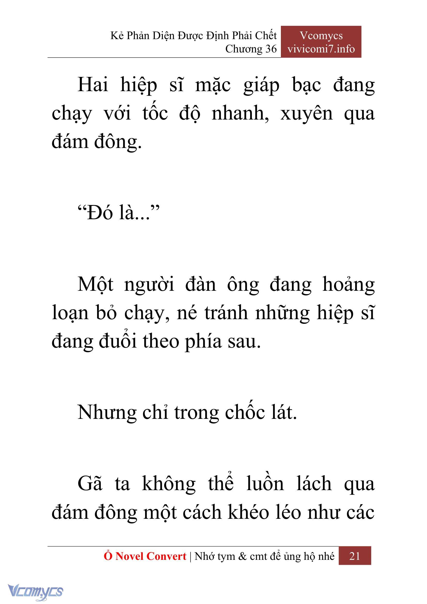 [Novel] Kẻ Phản Diện Được Định Phải Chết Chap 36 - Trang 2