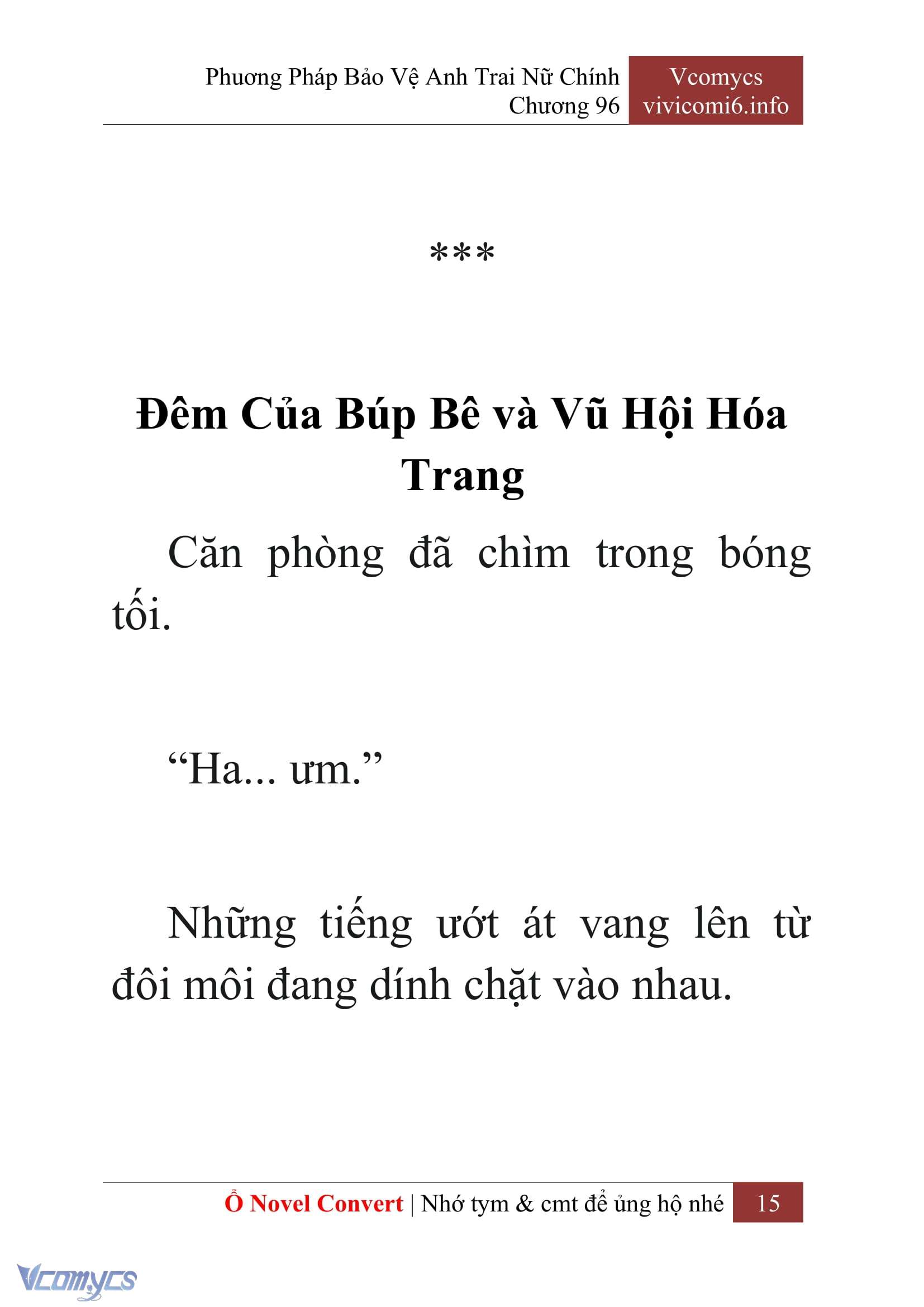 [Novel] Phương Pháp Bảo Vệ Anh Trai Nữ Chính Chap 96 - Trang 2
