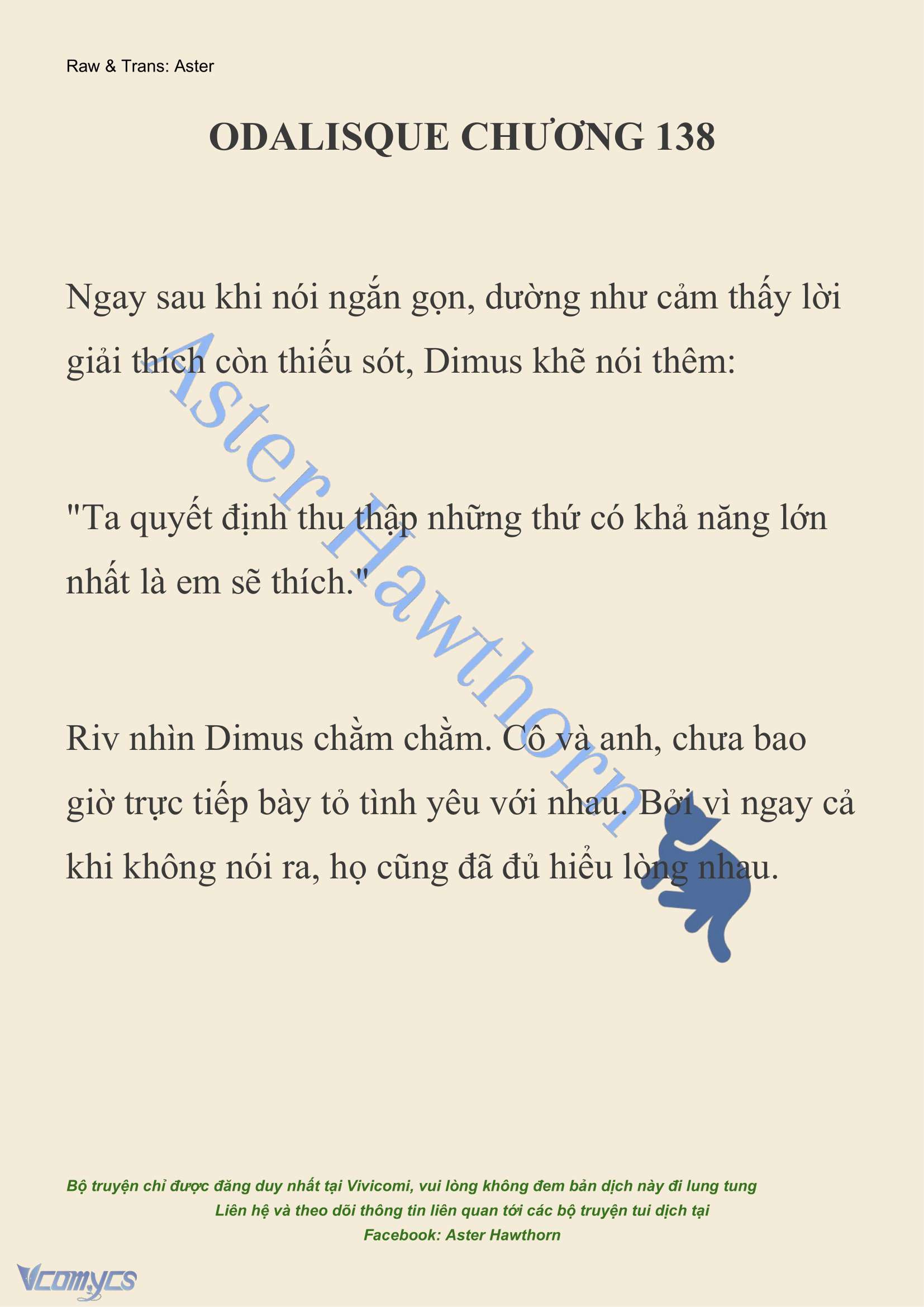 [NOVEL] Odalisque Chap 138 - Next 