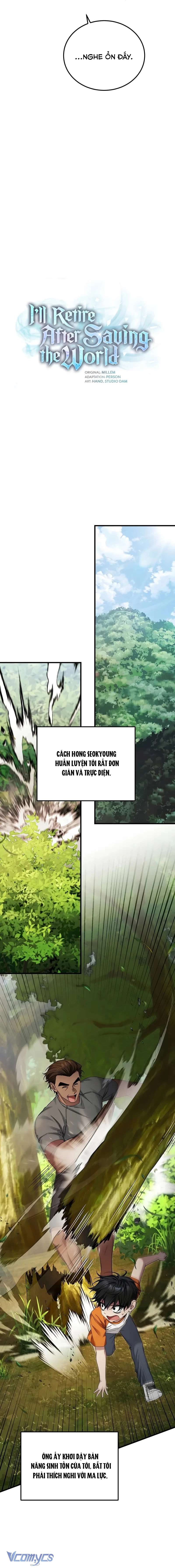 Tôi Sẽ Nghỉ Hưu Sau Khi Giải Cứu Thế Giới Chap 38 - Trang 2