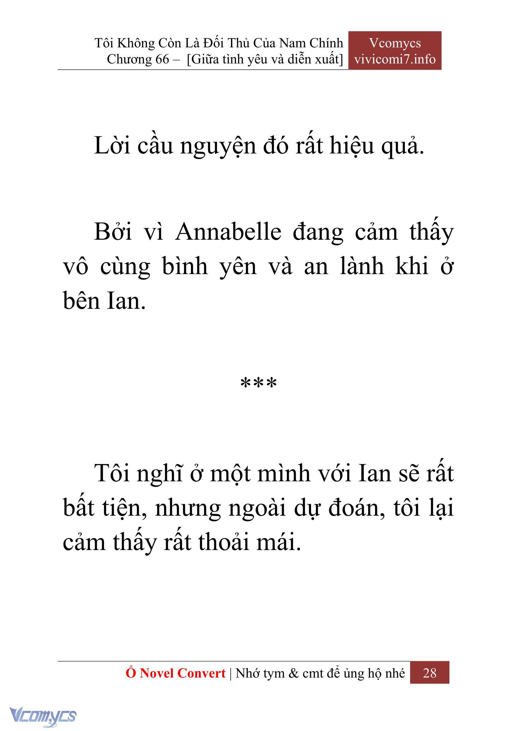 [Novel] Tôi Không Còn Là Đối Thủ Của Nam Chính Chap 66 - Trang 2