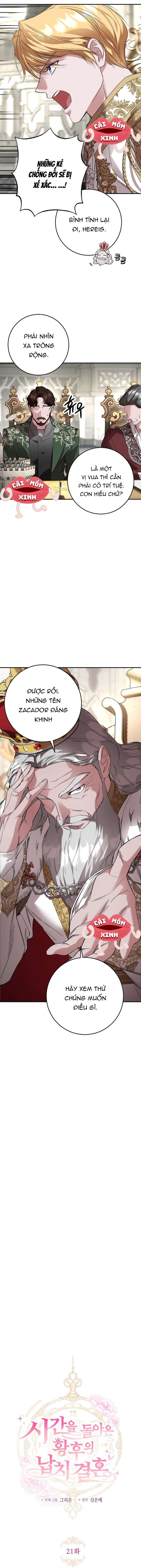 Cuộc Hôn Nhân Bị Bắt Cóc Xuyên Thời Gian Của Hoàng Hậu Chap 21 - Next Chap 22