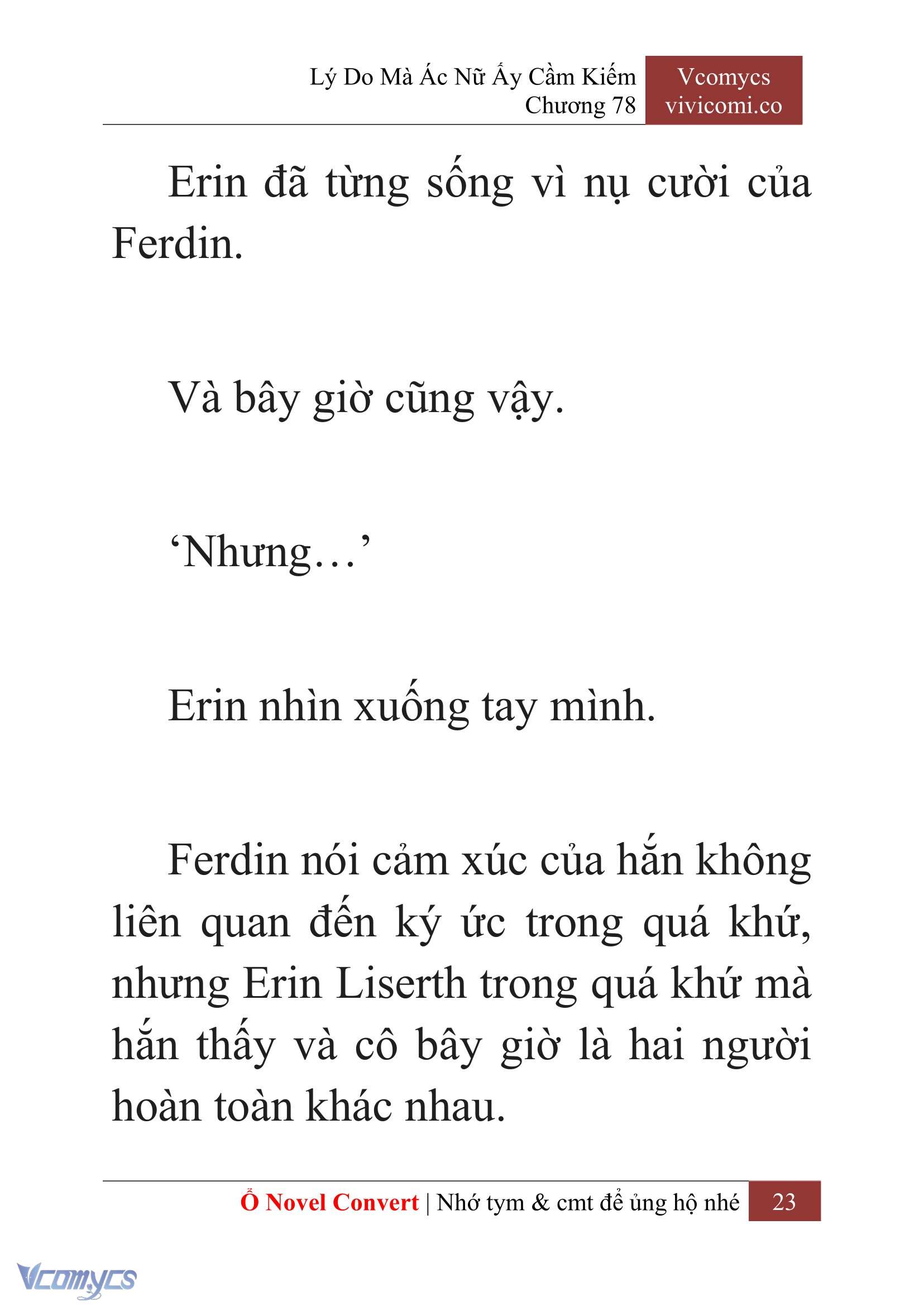 [Novel] Lý Do Mà Ác Nữ Ấy Cầm Kiếm Chap 78 - Trang 2