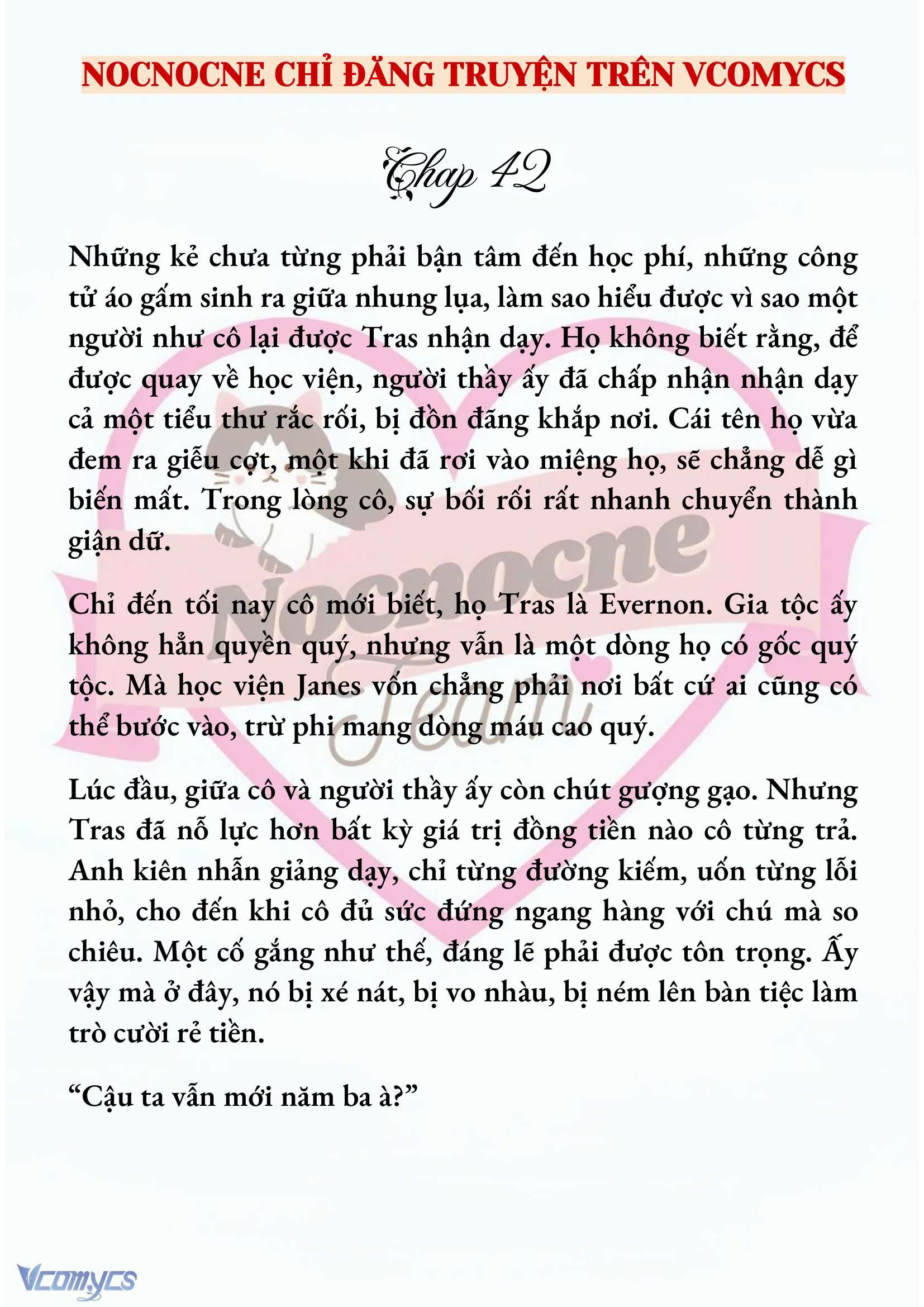 [NOVEL] CÁ RỪNG KHÔN NGOAN Chap 42 - Trang 2