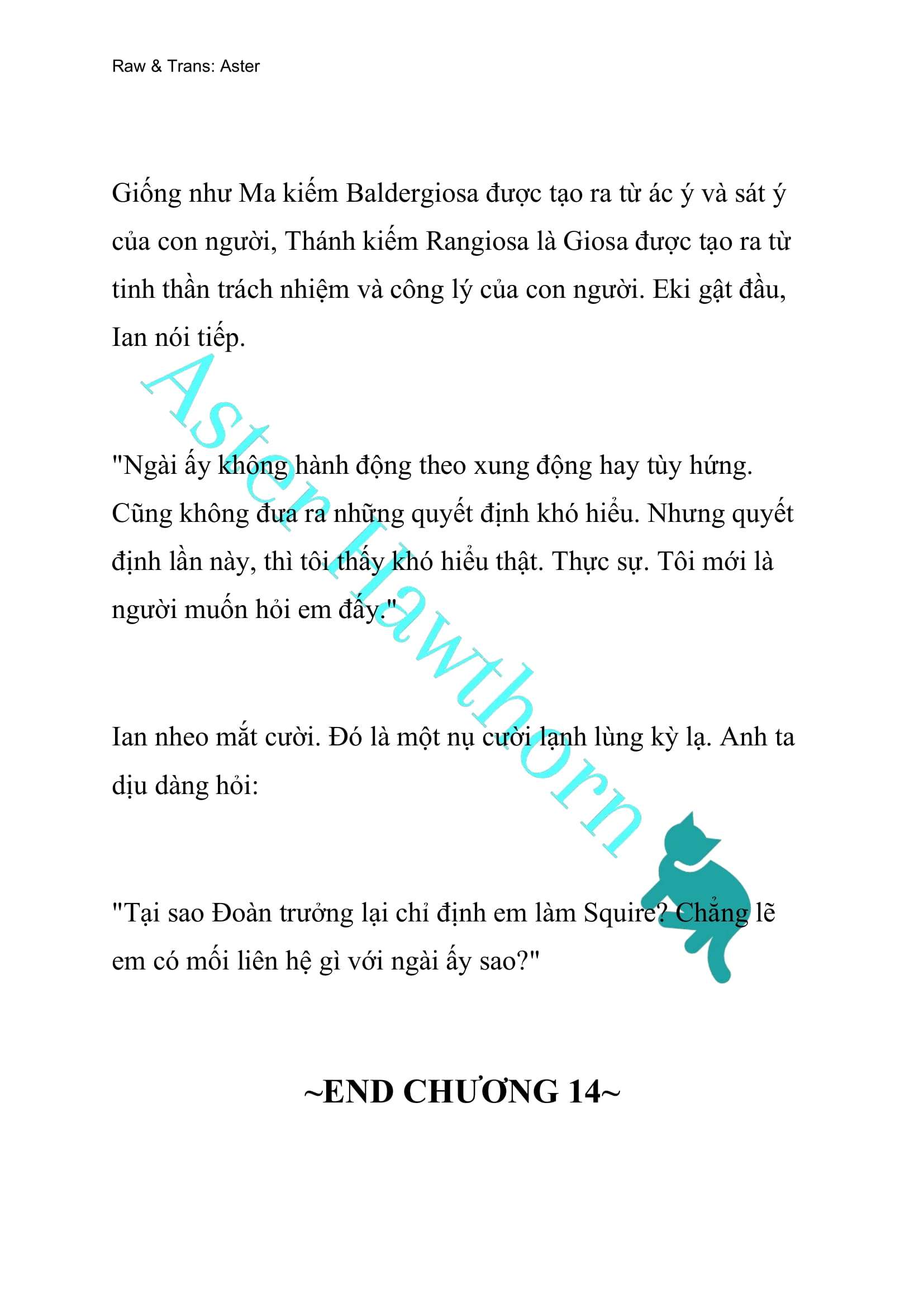 [NOVEL] Đóa Hoa Cầm Kiếm Chap 14 - Trang 2