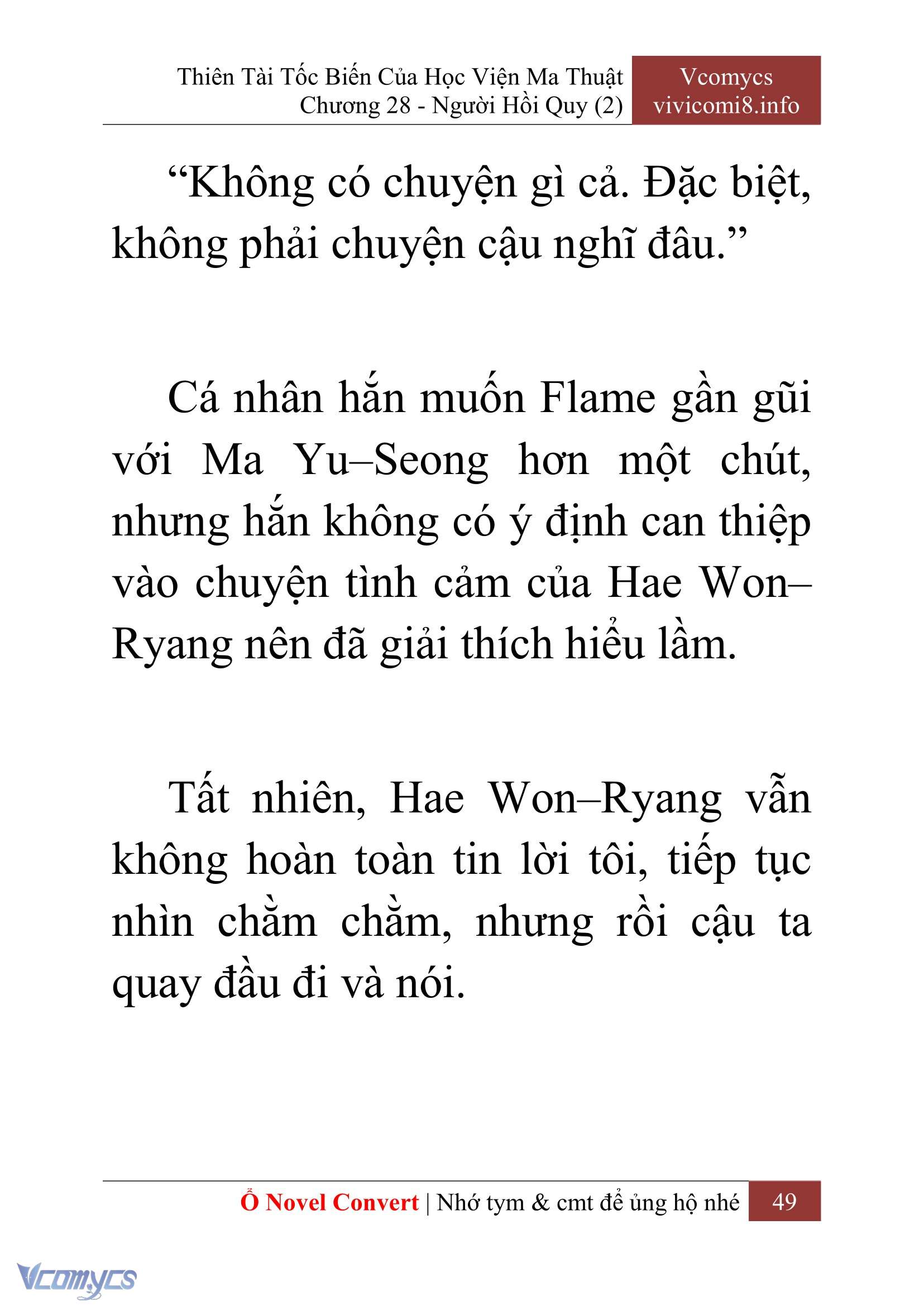 [Novel] Thiên Tài Tốc Biến Của Học Viện Ma Thuật Chap 28 - Trang 2
