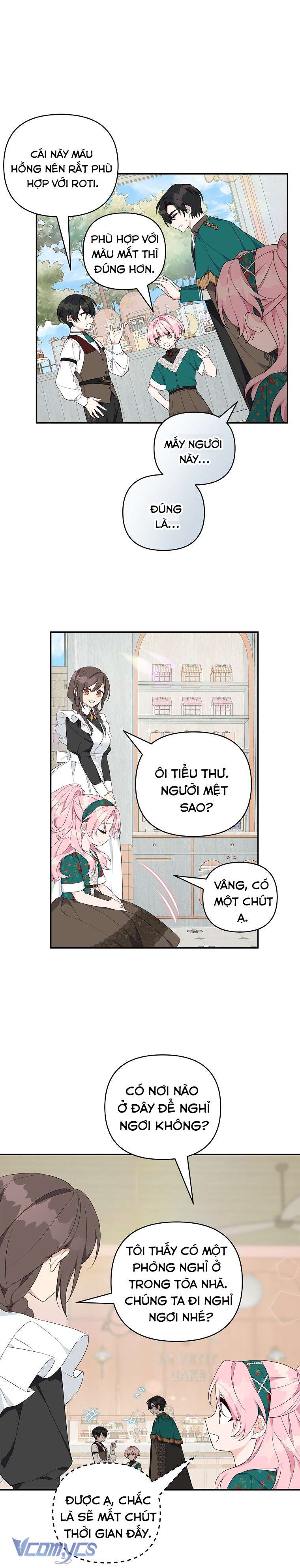 Tôi đã trở thành con gái út của công tước phản diện Chapter 28 - Trang 3