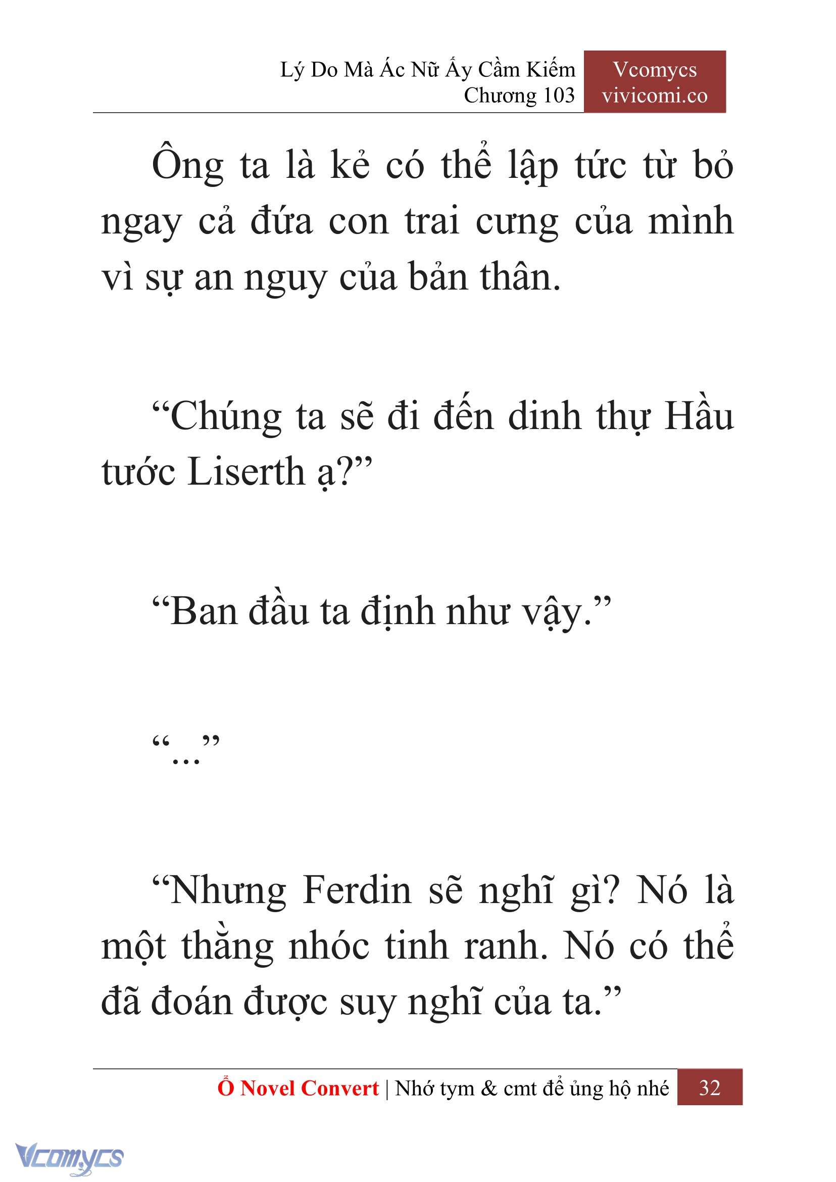 [Novel] Lý Do Mà Ác Nữ Ấy Cầm Kiếm Chap 103 - Trang 2