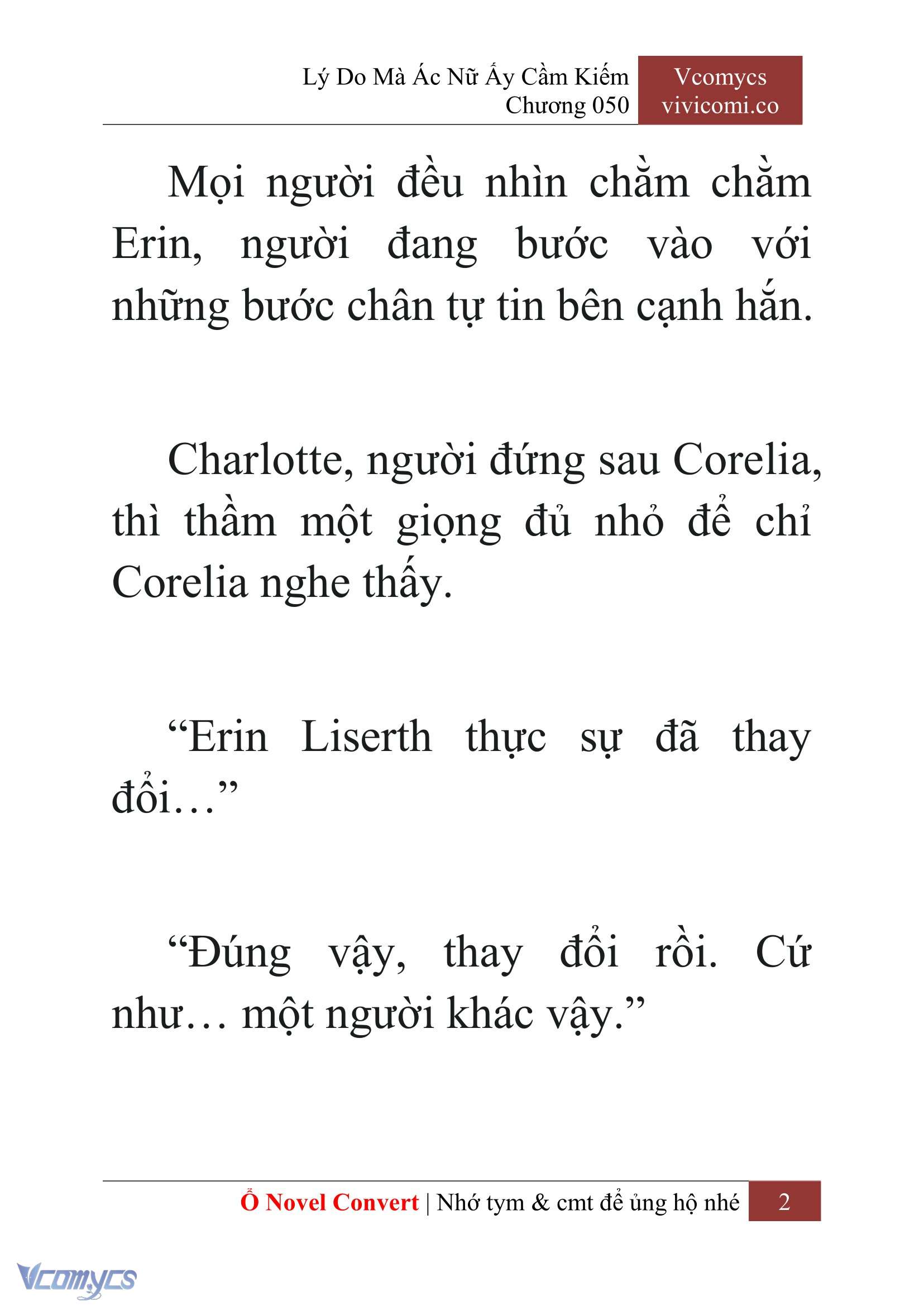 [Novel] Lý Do Mà Ác Nữ Ấy Cầm Kiếm Chap 50 - Next 