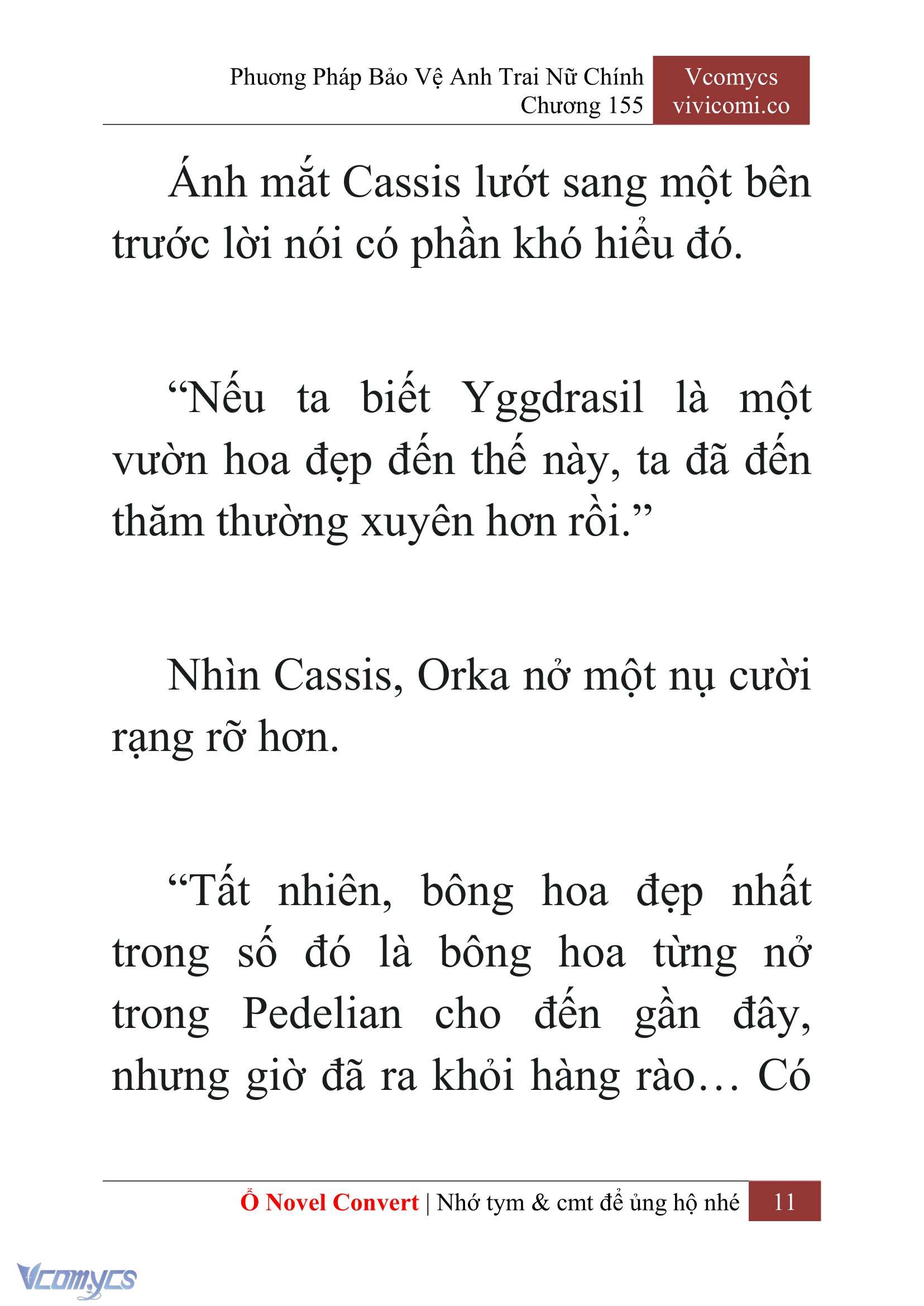 [Novel] Phương Pháp Bảo Vệ Anh Trai Nữ Chính Chap 155 - Trang 2