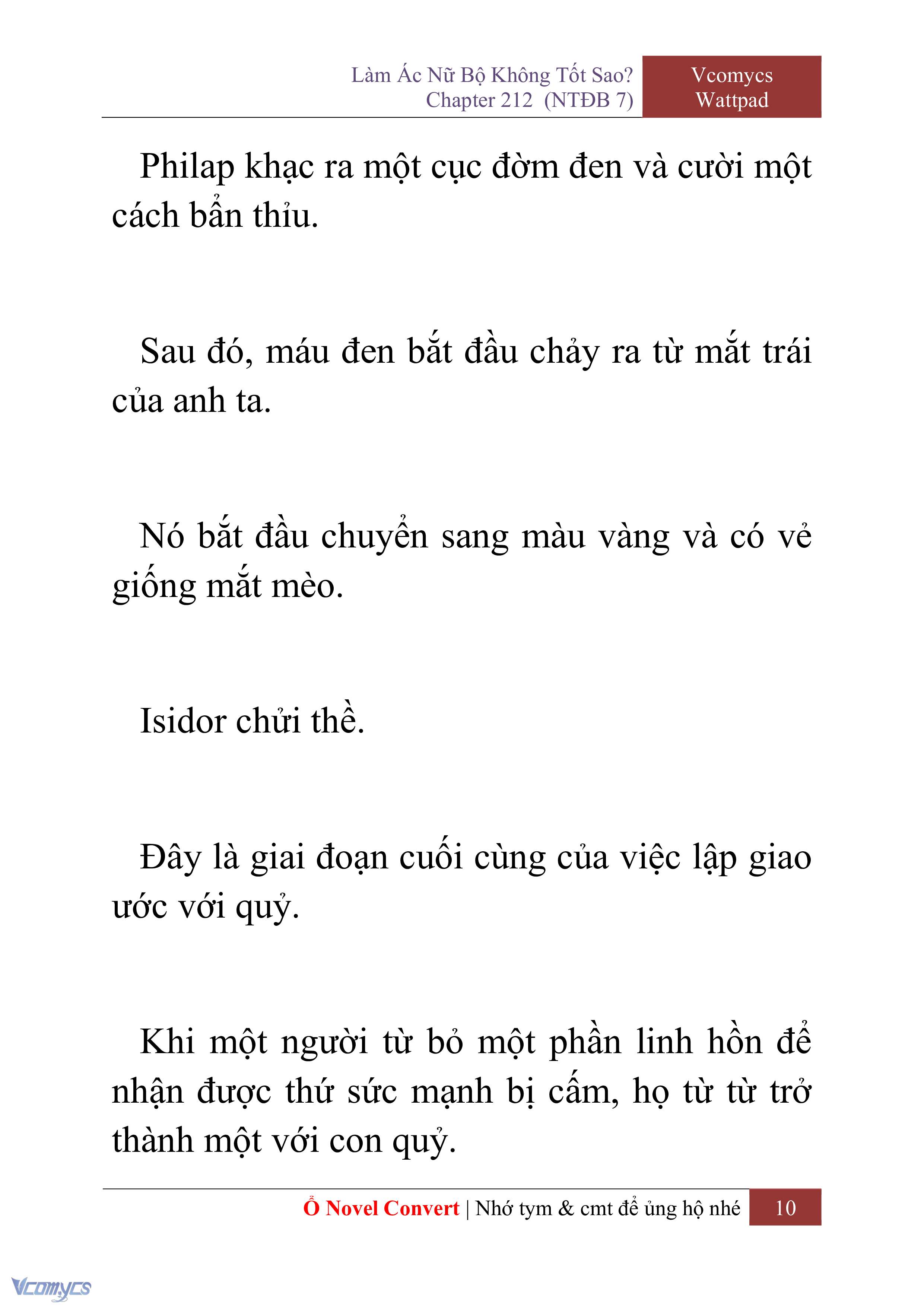 [Novel] Làm Ác Nữ Bộ Không Tốt Sao? Chap 212 - Trang 2