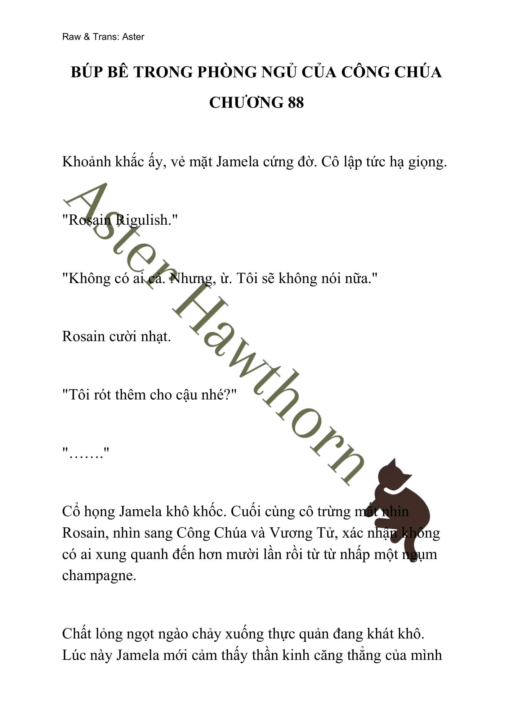 [NOVEL] Búp Bê Trong Phòng Ngủ Của Công Chúa Chap 88 - Trang 2