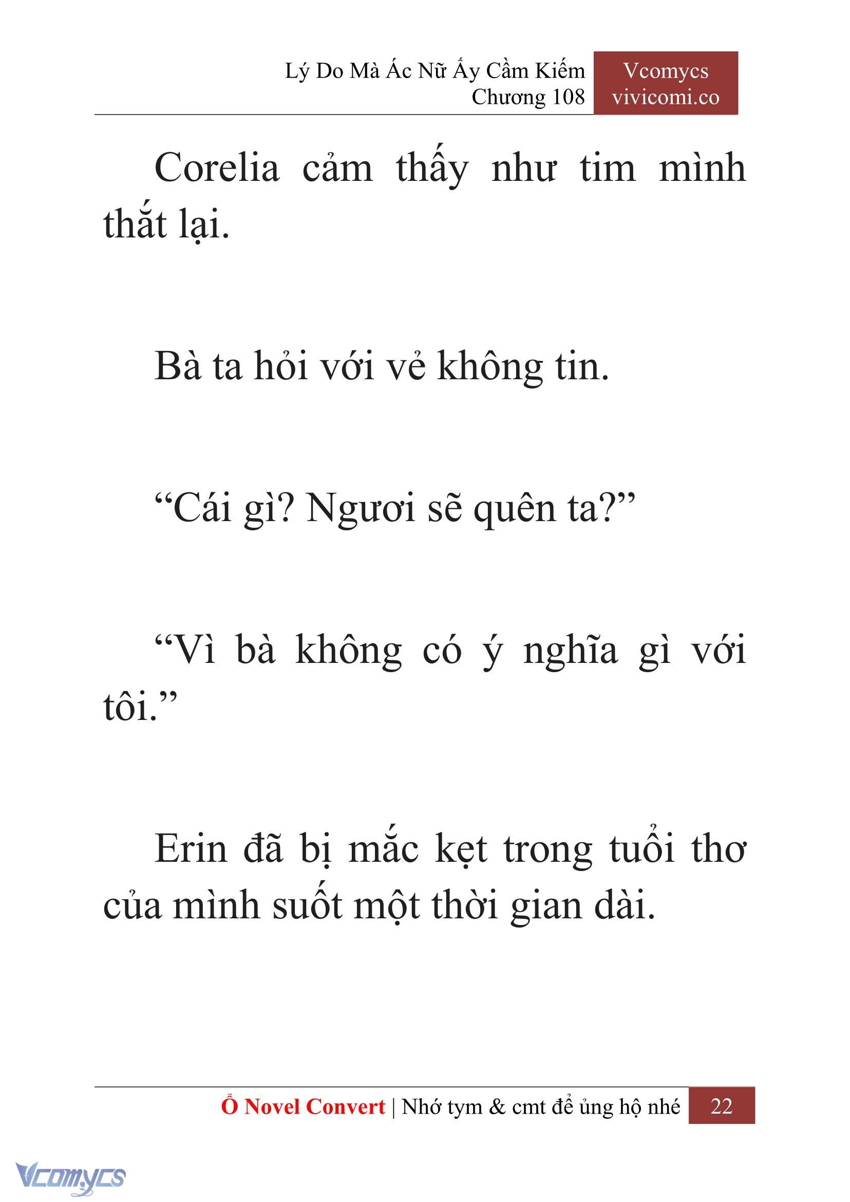 [Novel] Lý Do Mà Ác Nữ Ấy Cầm Kiếm Chap 108 - Trang 2