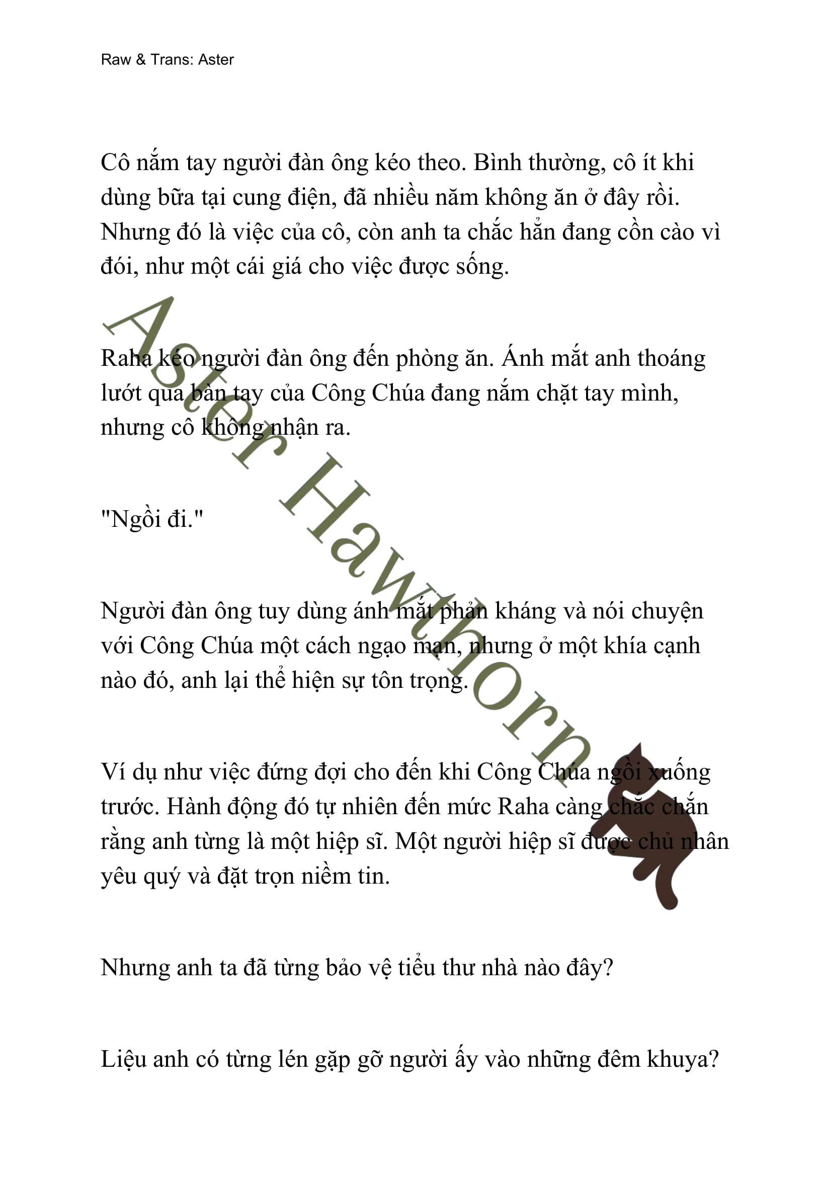 [NOVEL] Búp Bê Trong Phòng Ngủ Của Công Chúa Chap 6 - Next Chap 7