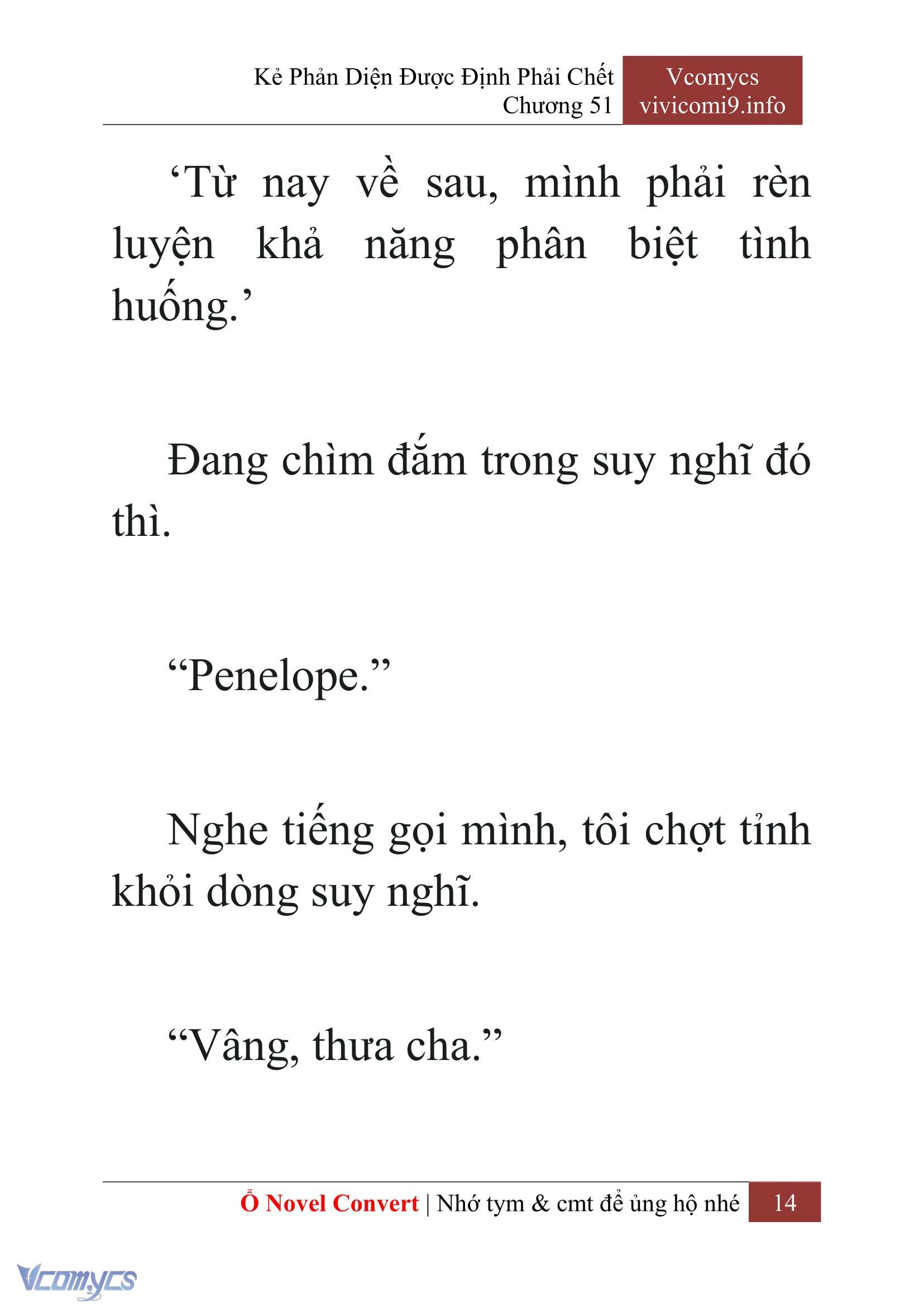 [Novel] Kẻ Phản Diện Được Định Phải Chết Chap 51 - Trang 2