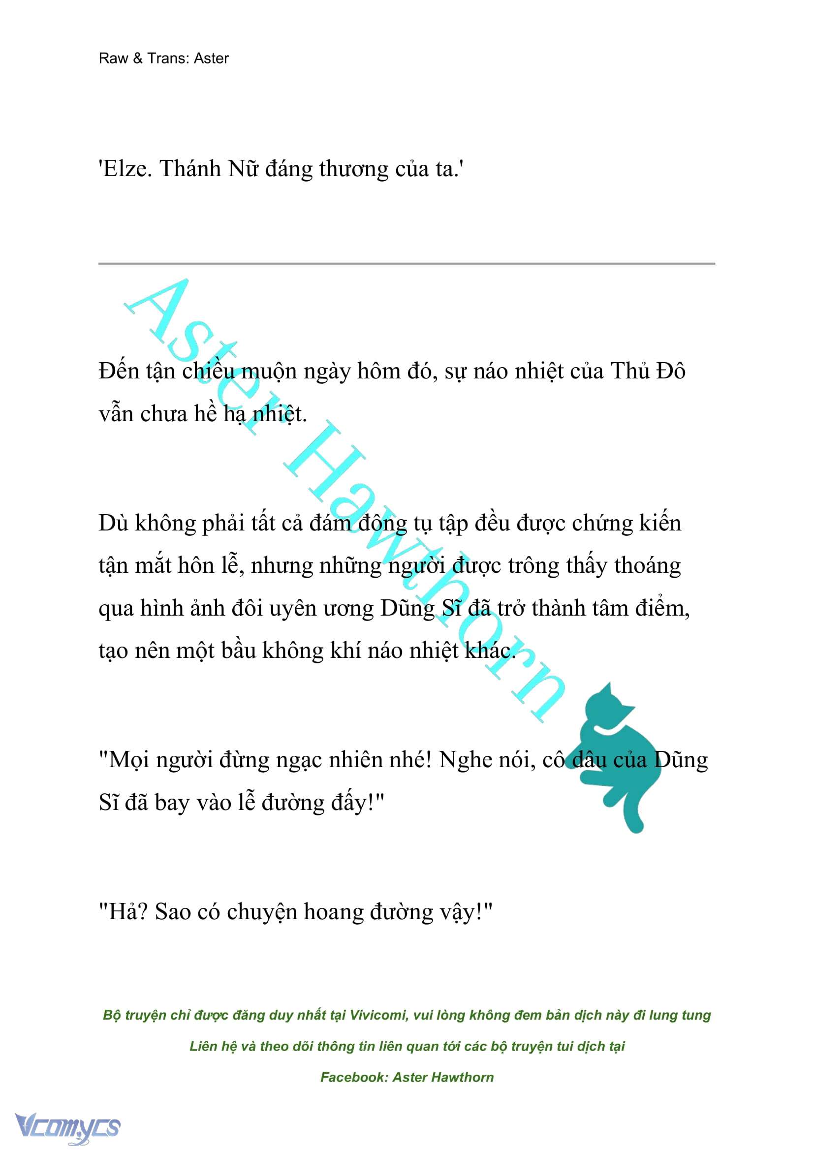 [NOVEL] Anh Hùng Khao Khát Sự Sa Ngã Của Thánh Nữ Chap 73 - Trang 2