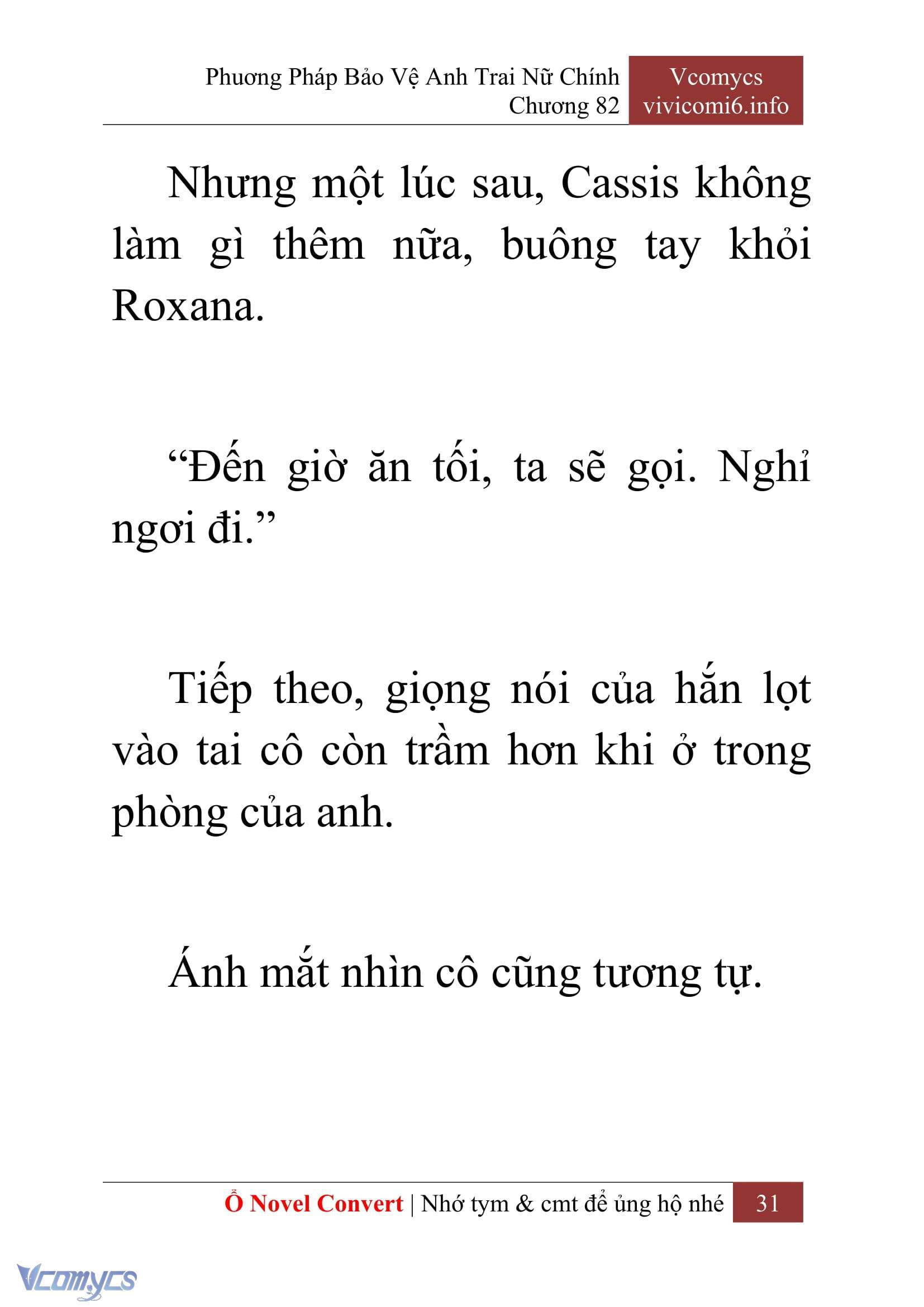 [Novel] Phương Pháp Bảo Vệ Anh Trai Nữ Chính Chap 82 - Trang 2