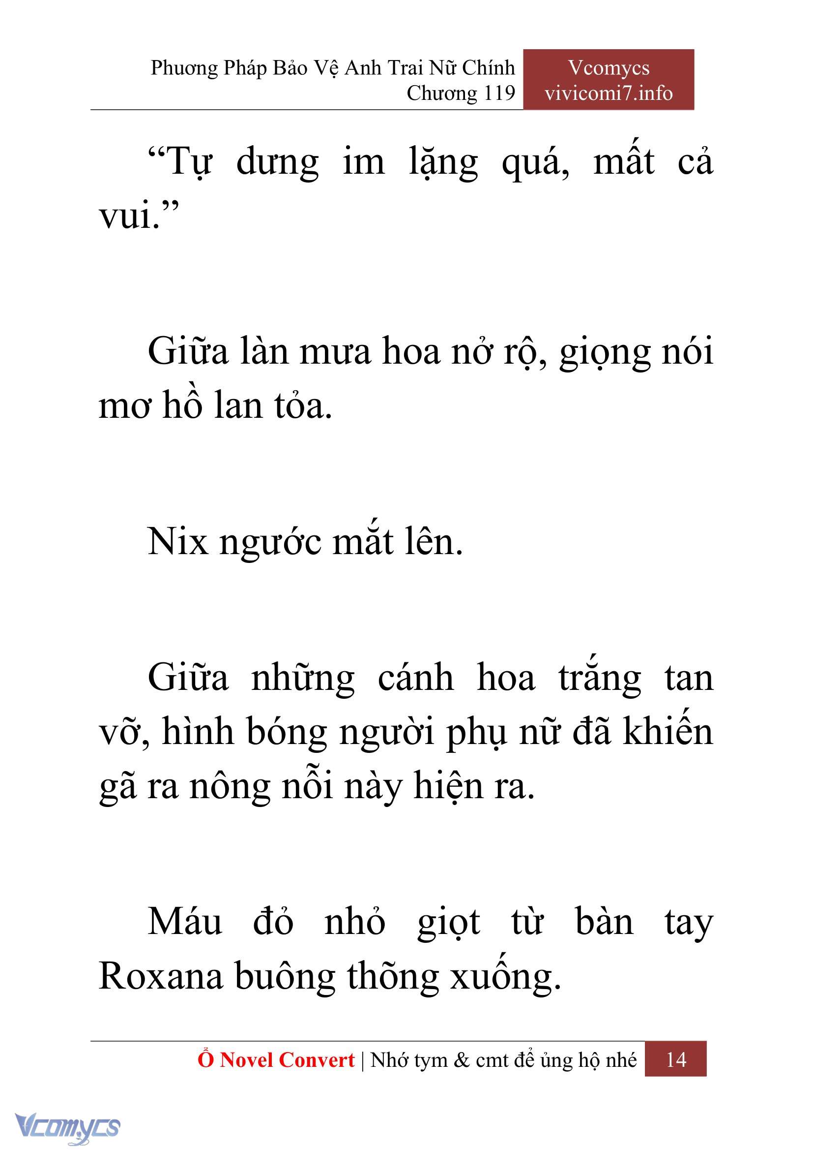 [Novel] Phương Pháp Bảo Vệ Anh Trai Nữ Chính Chap 119 - Trang 2