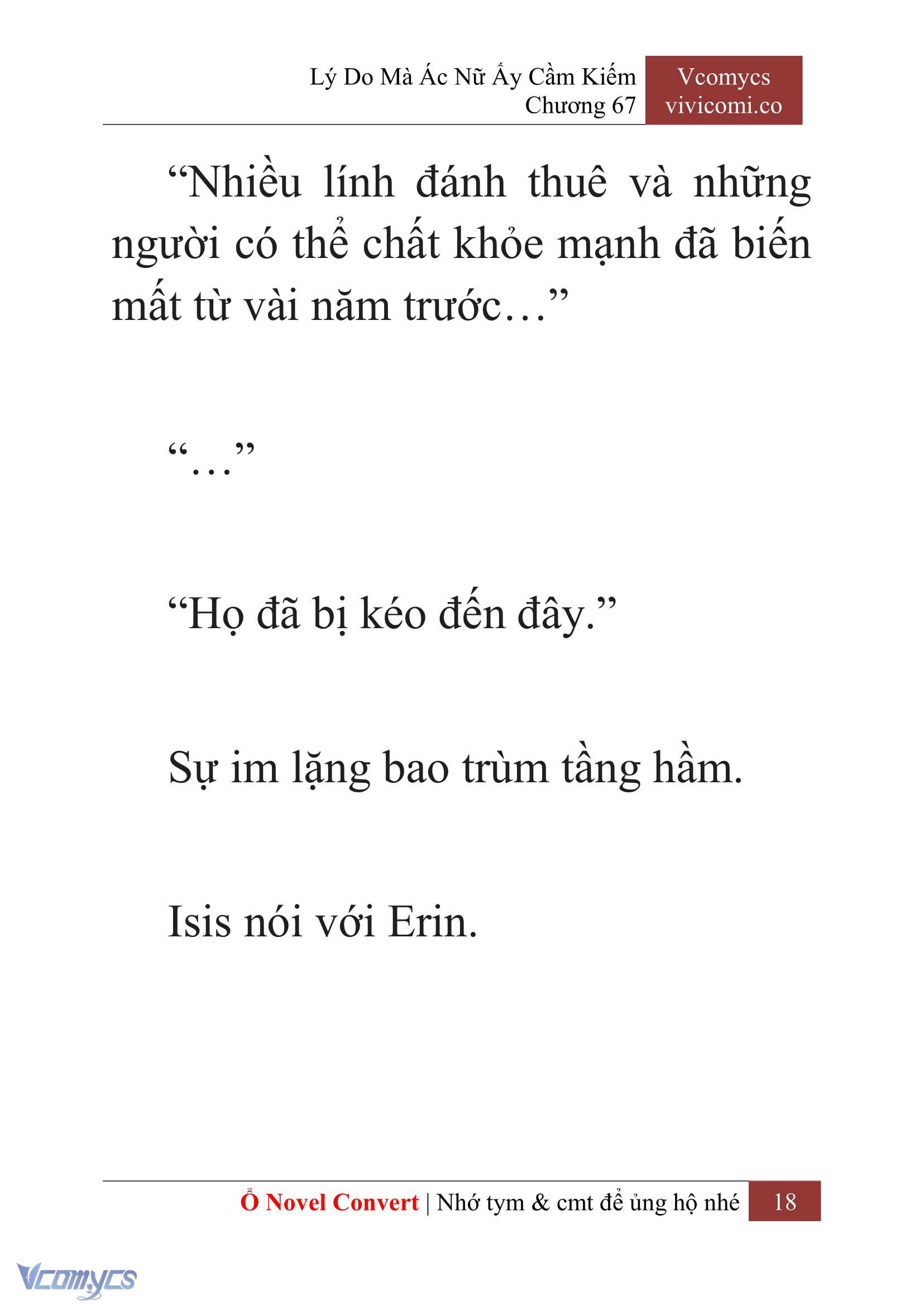 [Novel] Lý Do Mà Ác Nữ Ấy Cầm Kiếm Chap 67 - Trang 2