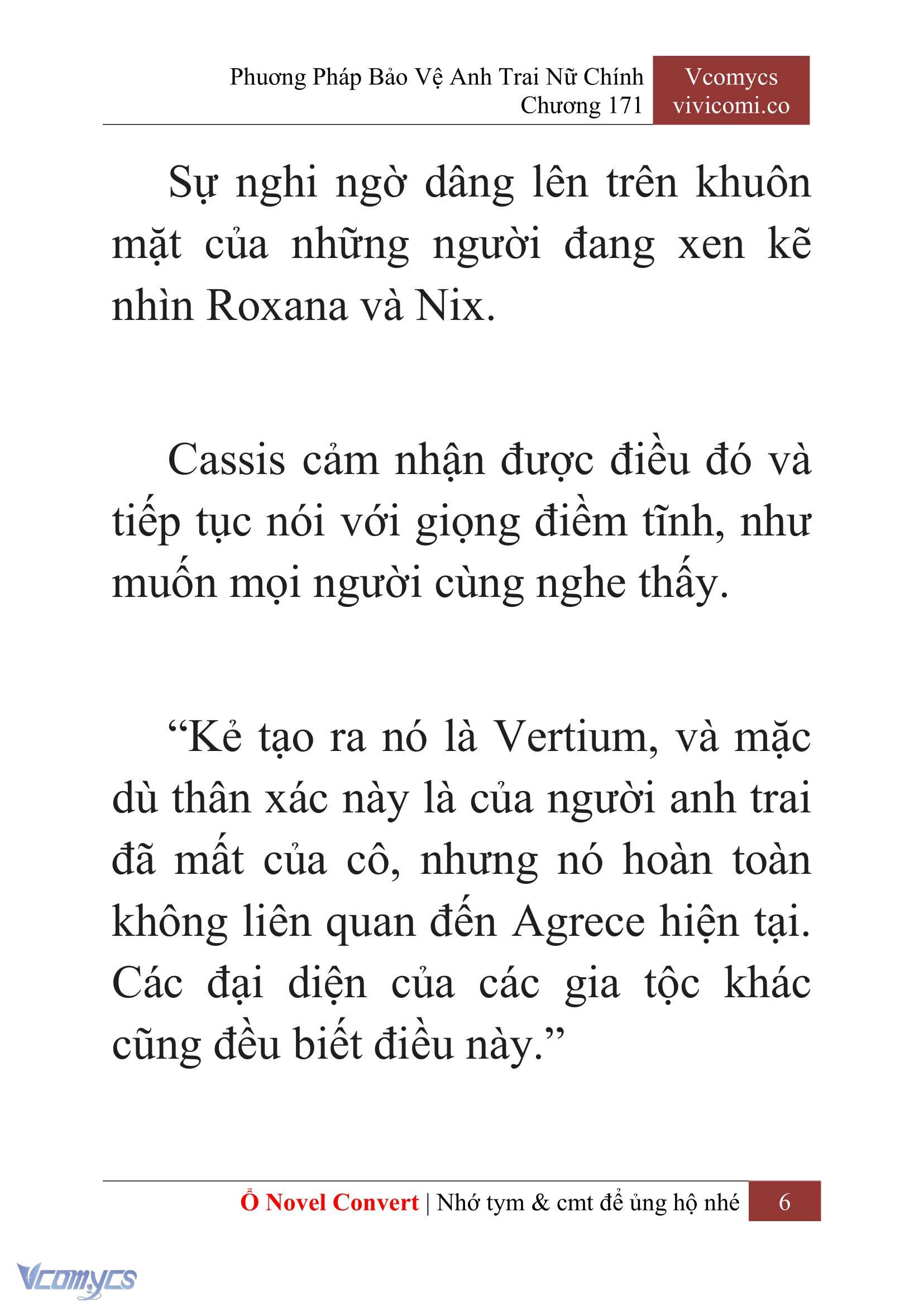 [Novel] Phương Pháp Bảo Vệ Anh Trai Nữ Chính Chap 171 - Trang 2