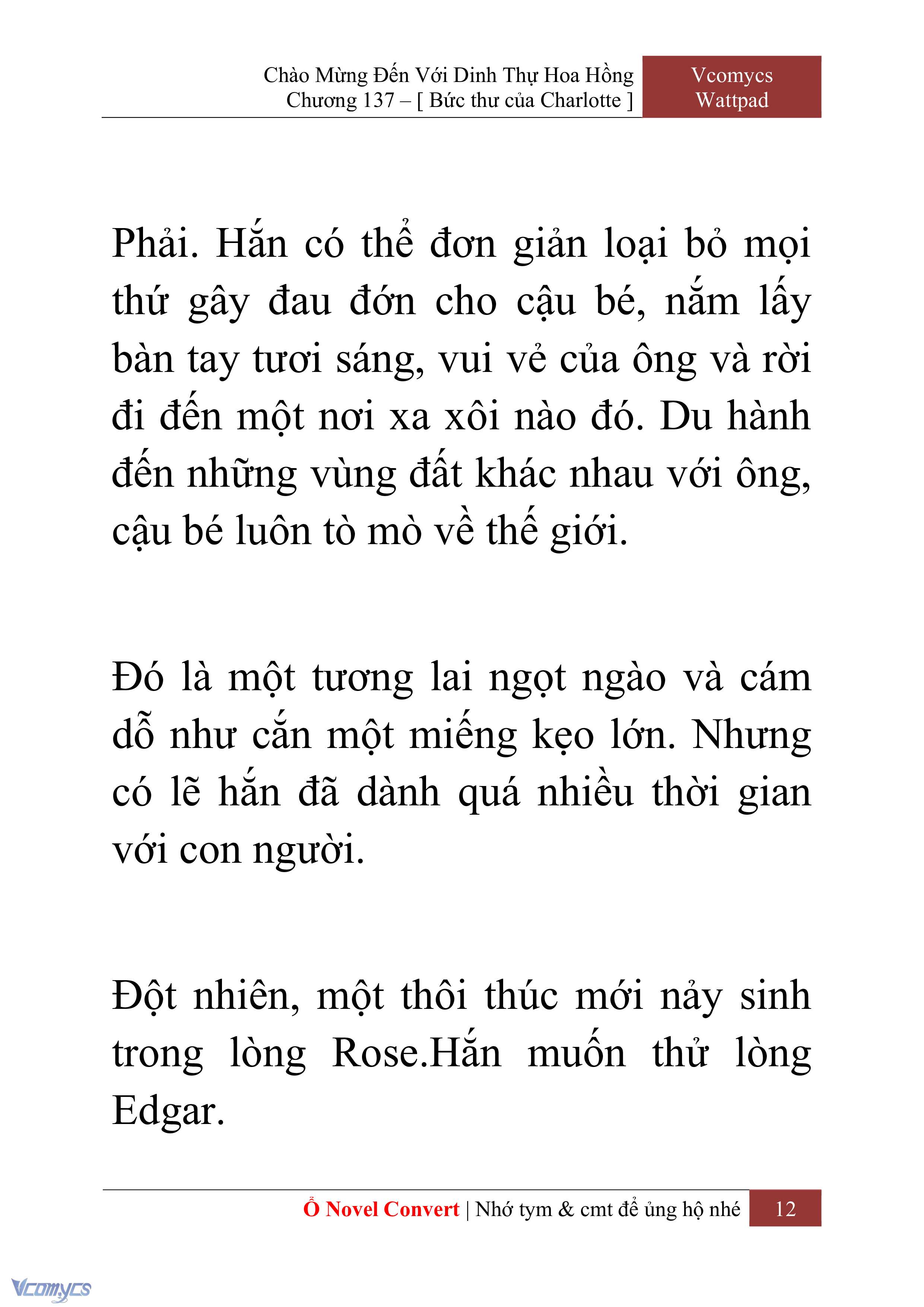 [Novel] Chào Mừng Đến Với Dinh Thự Hoa Hồng Chap 137 - Trang 2