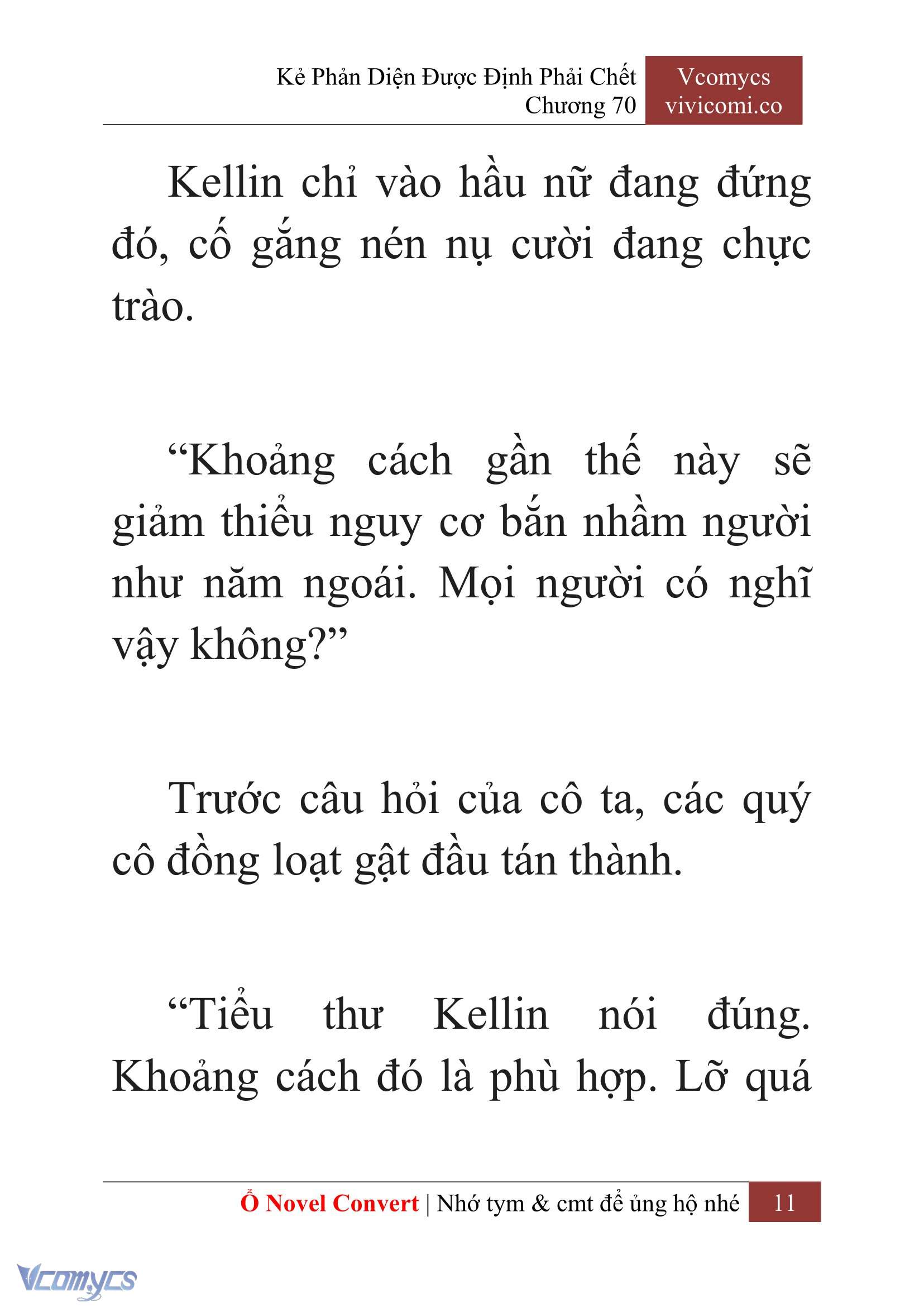 [Novel] Kẻ Phản Diện Được Định Phải Chết Chap 70 - Trang 2