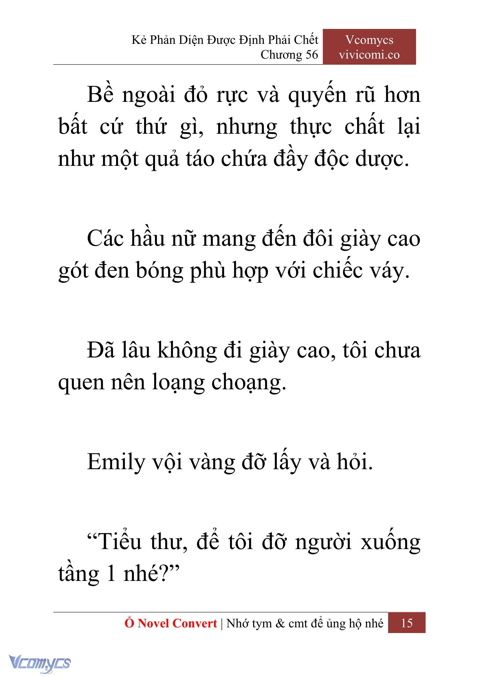 [Novel] Kẻ Phản Diện Được Định Phải Chết Chap 56 - Trang 2