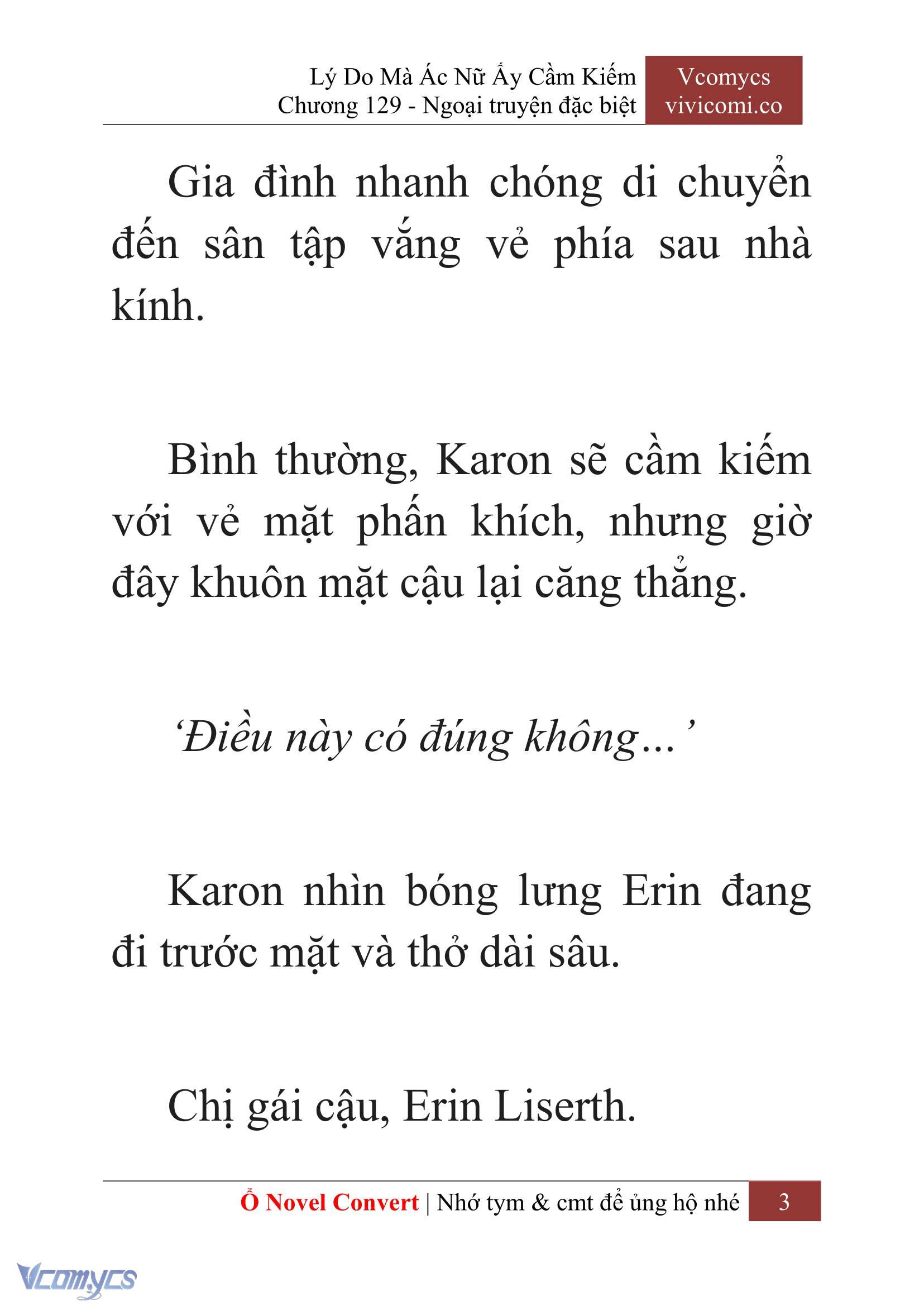 [Novel] Lý Do Mà Ác Nữ Ấy Cầm Kiếm Chap 129 - Trang 2