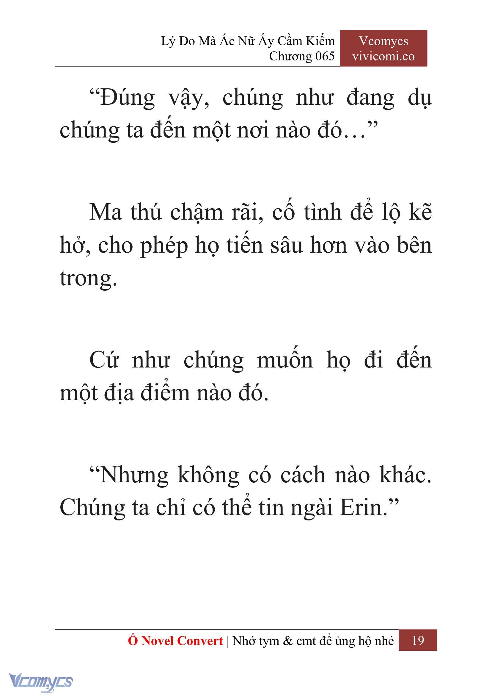 [Novel] Lý Do Mà Ác Nữ Ấy Cầm Kiếm Chap 65 - Trang 2