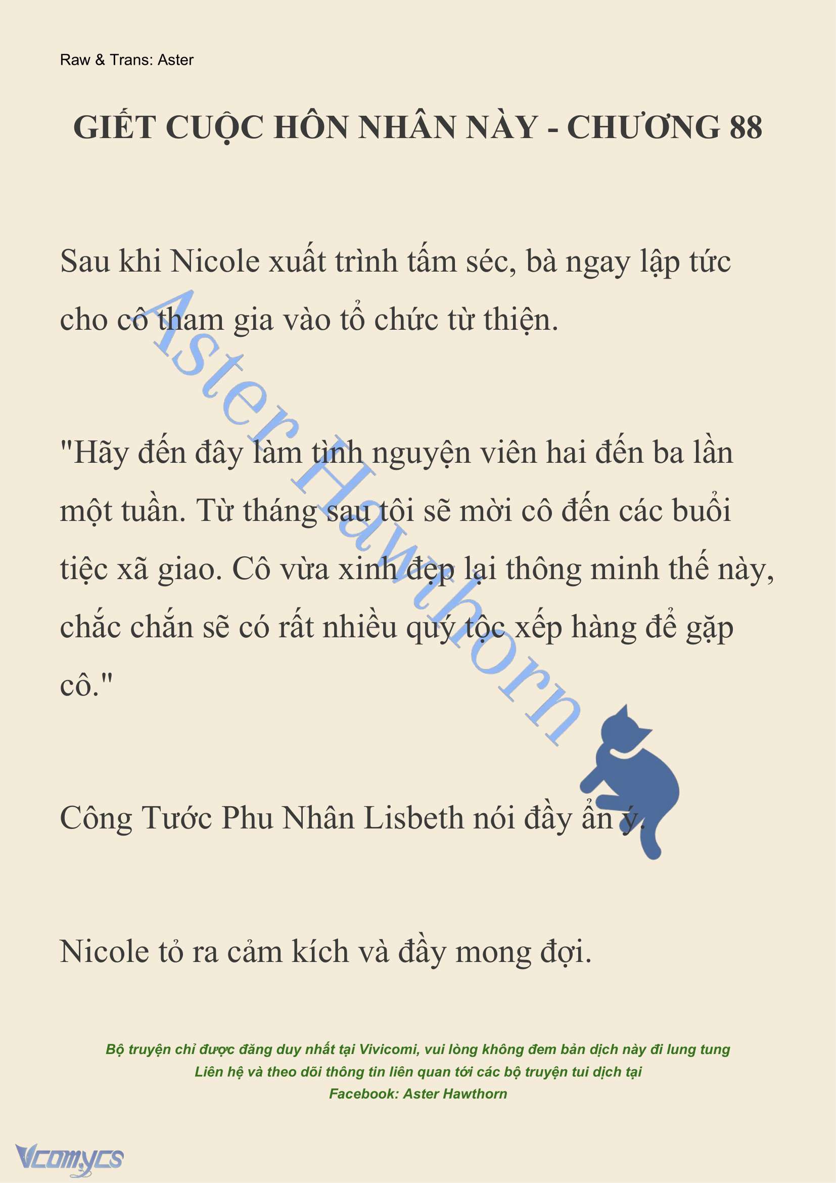 [NOVEL] Giết Cuộc Hôn Nhân Này Chap 88 - Trang 2
