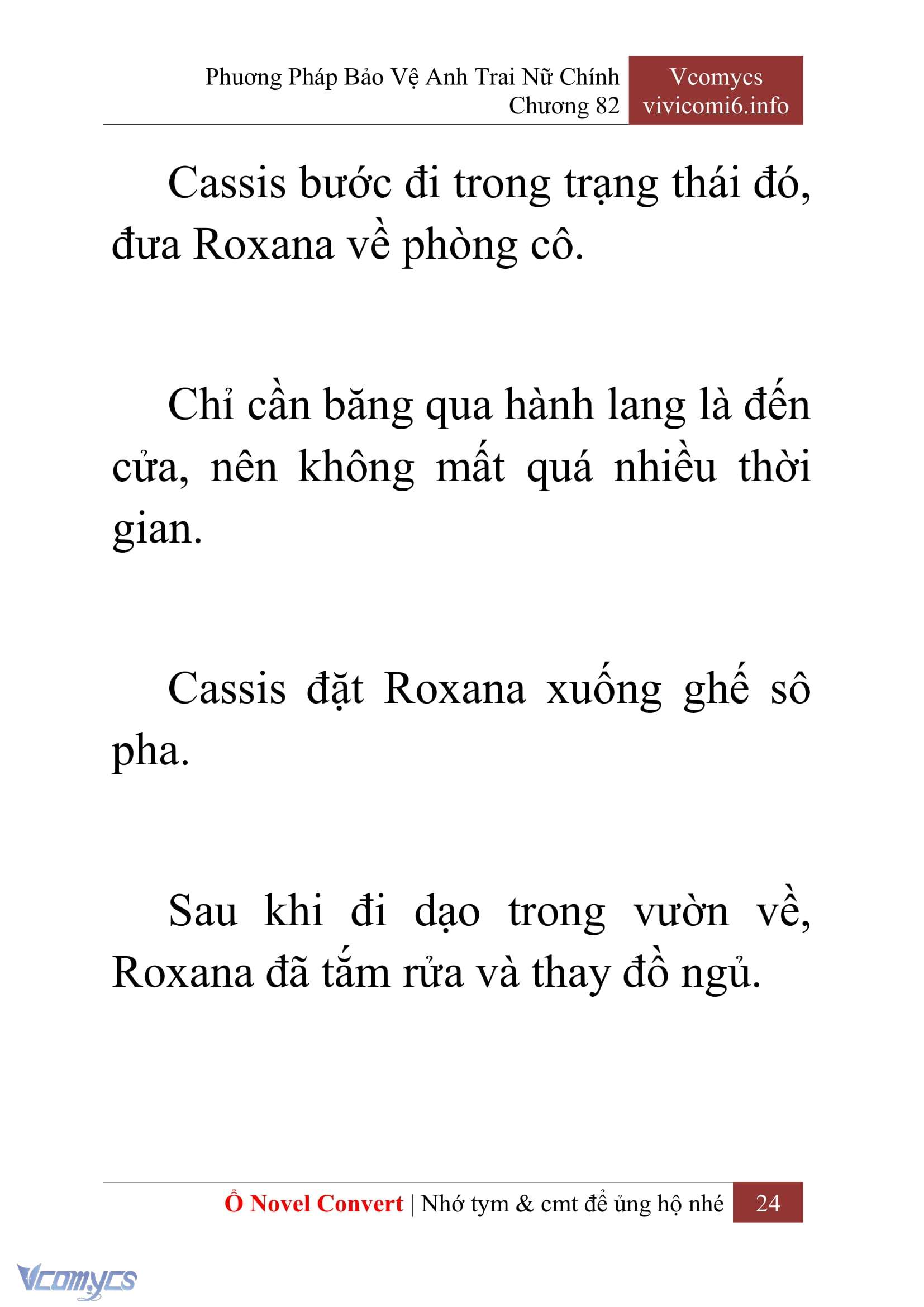 [Novel] Phương Pháp Bảo Vệ Anh Trai Nữ Chính Chap 82 - Trang 2