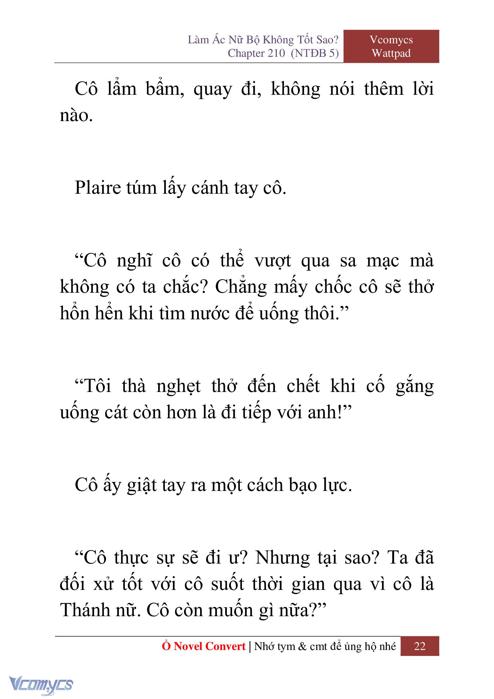 [Novel] Làm Ác Nữ Bộ Không Tốt Sao? Chap 210 - Trang 2