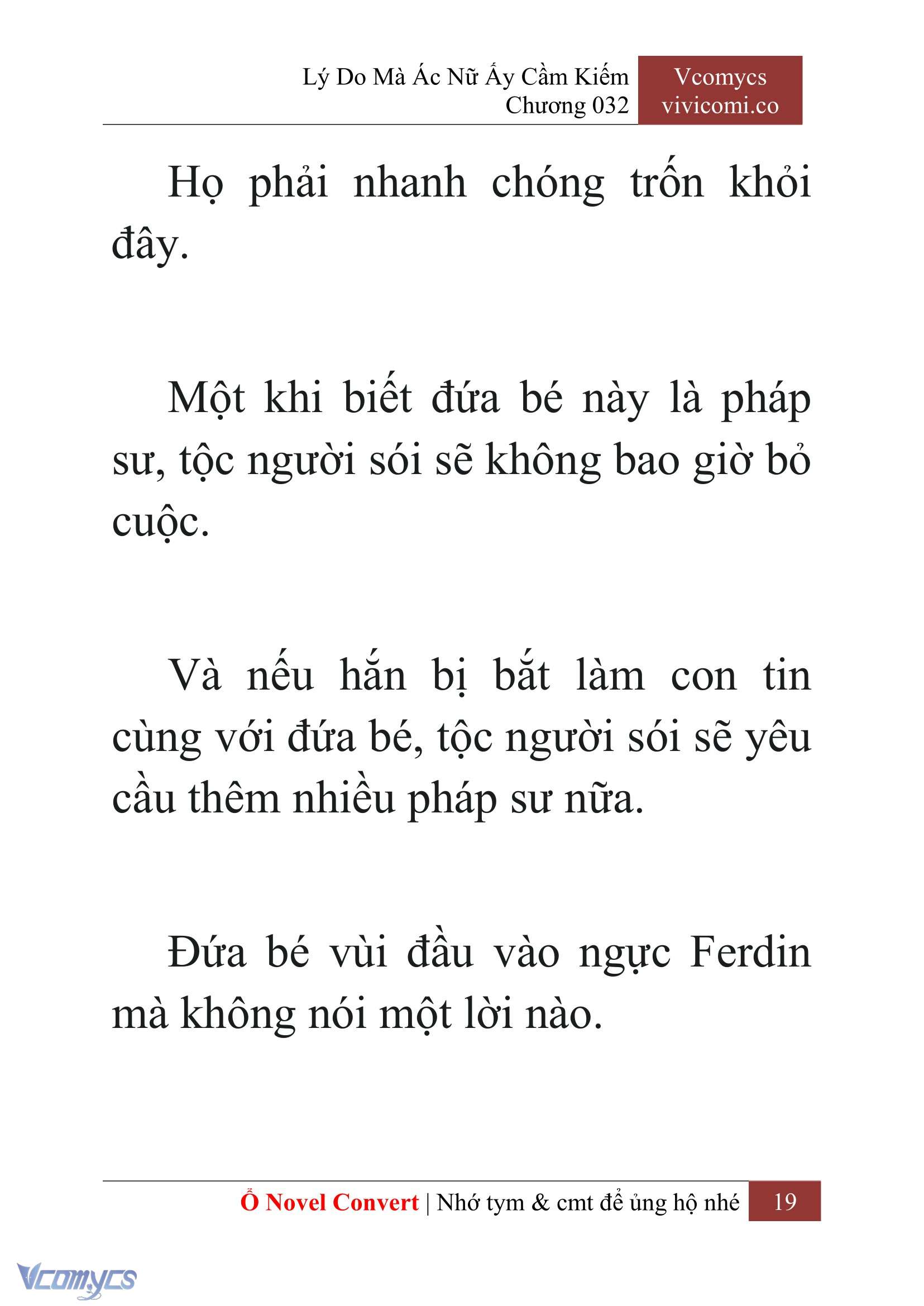 [Novel] Lý Do Mà Ác Nữ Ấy Cầm Kiếm Chap 32 - Next Chap 33