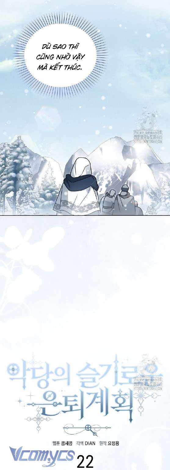 Kế Hoạch Nghỉ Hưu Của Nhân Vật Phản Diện Chap 22 - Next Chap 23