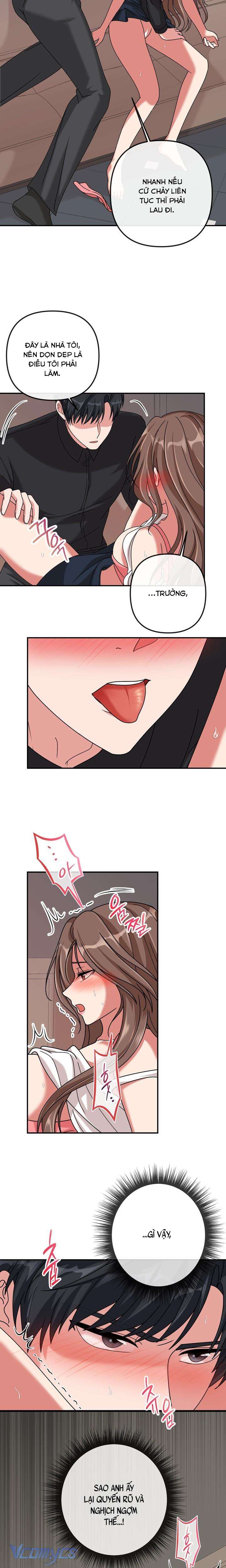 [18+] Tài Khoản Bí Mật Đồi Trụy Của Trưởng Nhóm Chap 6 - Trang 2