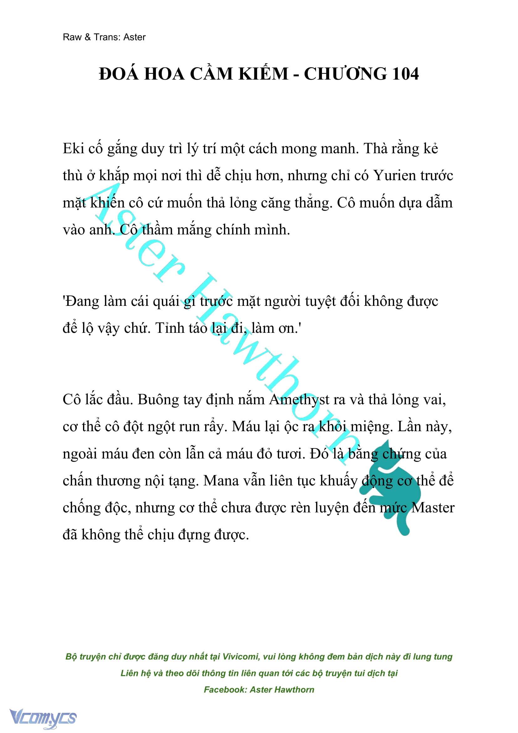 [NOVEL] Đóa Hoa Cầm Kiếm Chap 104 - Trang 2